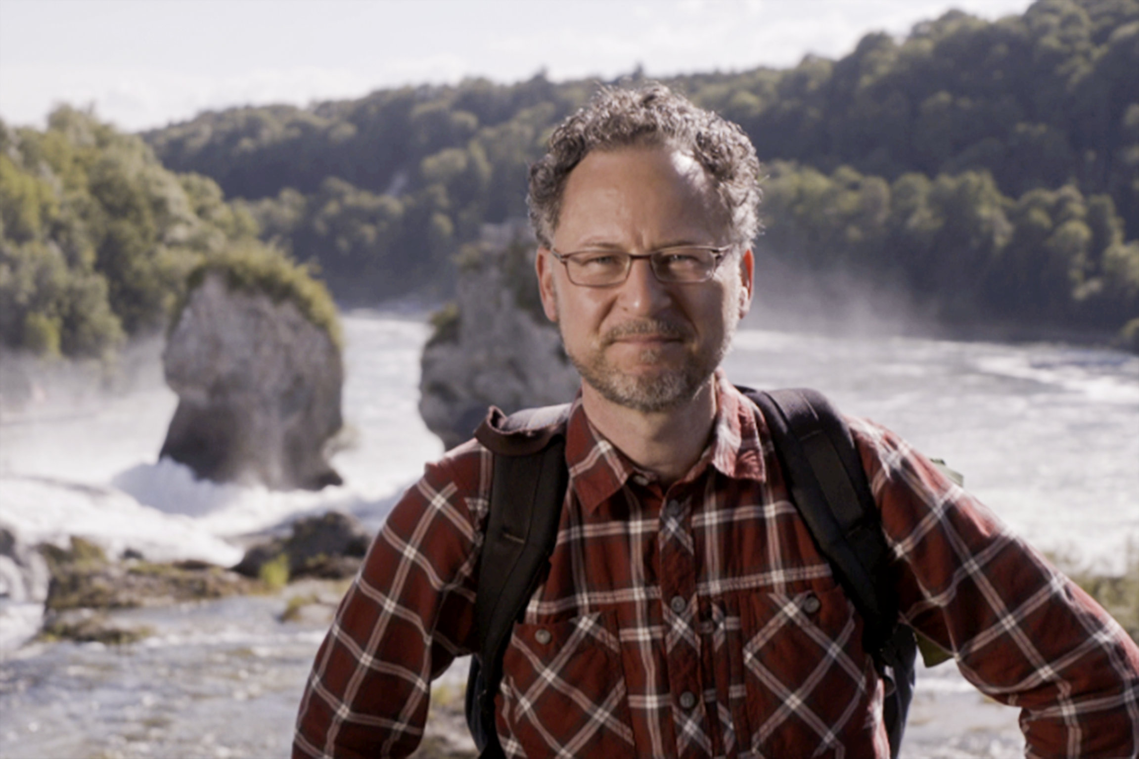 Sternstunde Religion Spirituelle Wege – Sehnsuchtsort Ostschweiz 1/3 Norbert Bischofberger am Rheinfall