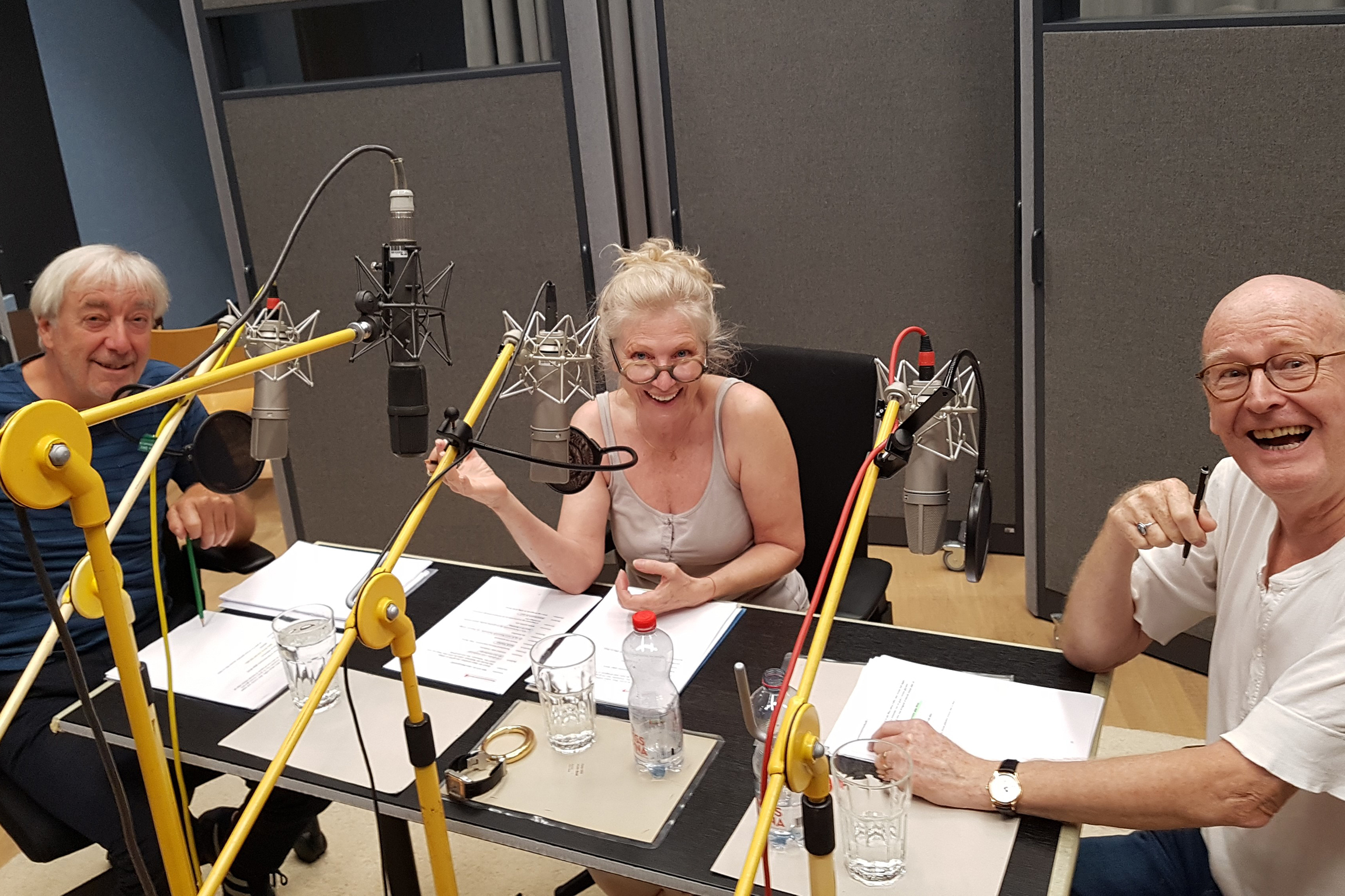 Hörspiel Herrgottsbetong Ueli Jäggi, Esther Gemsch, Jean-Pierre Cornu 2021