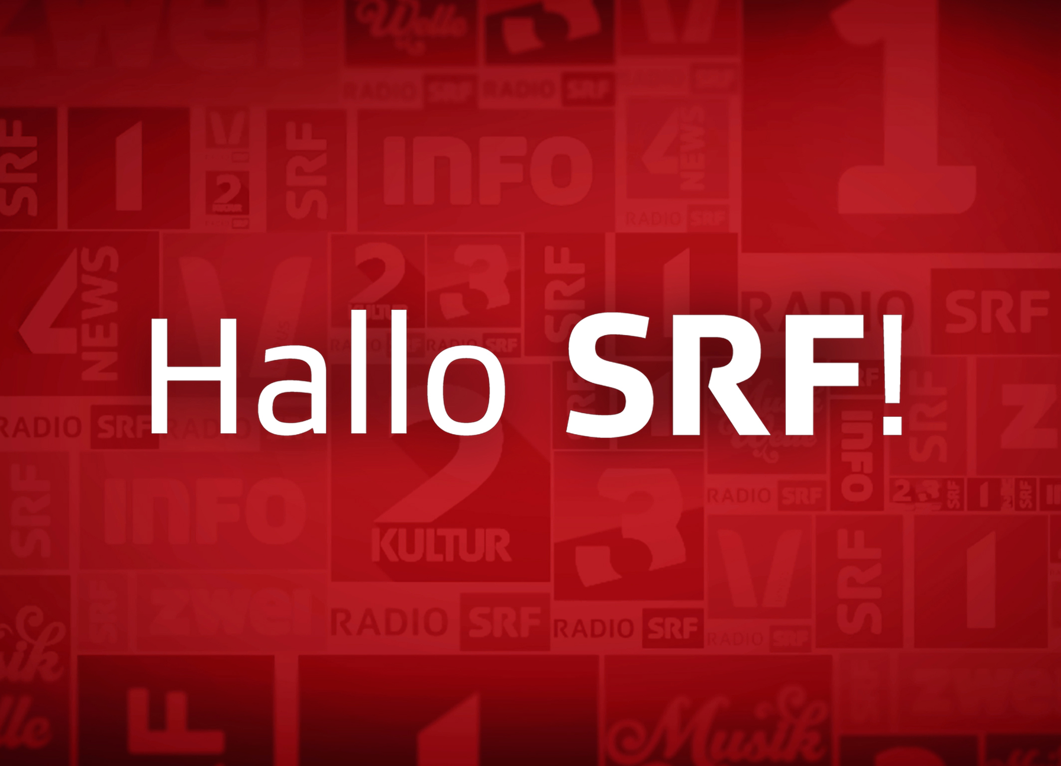 Hallo SRF! Keyvisual 2015 