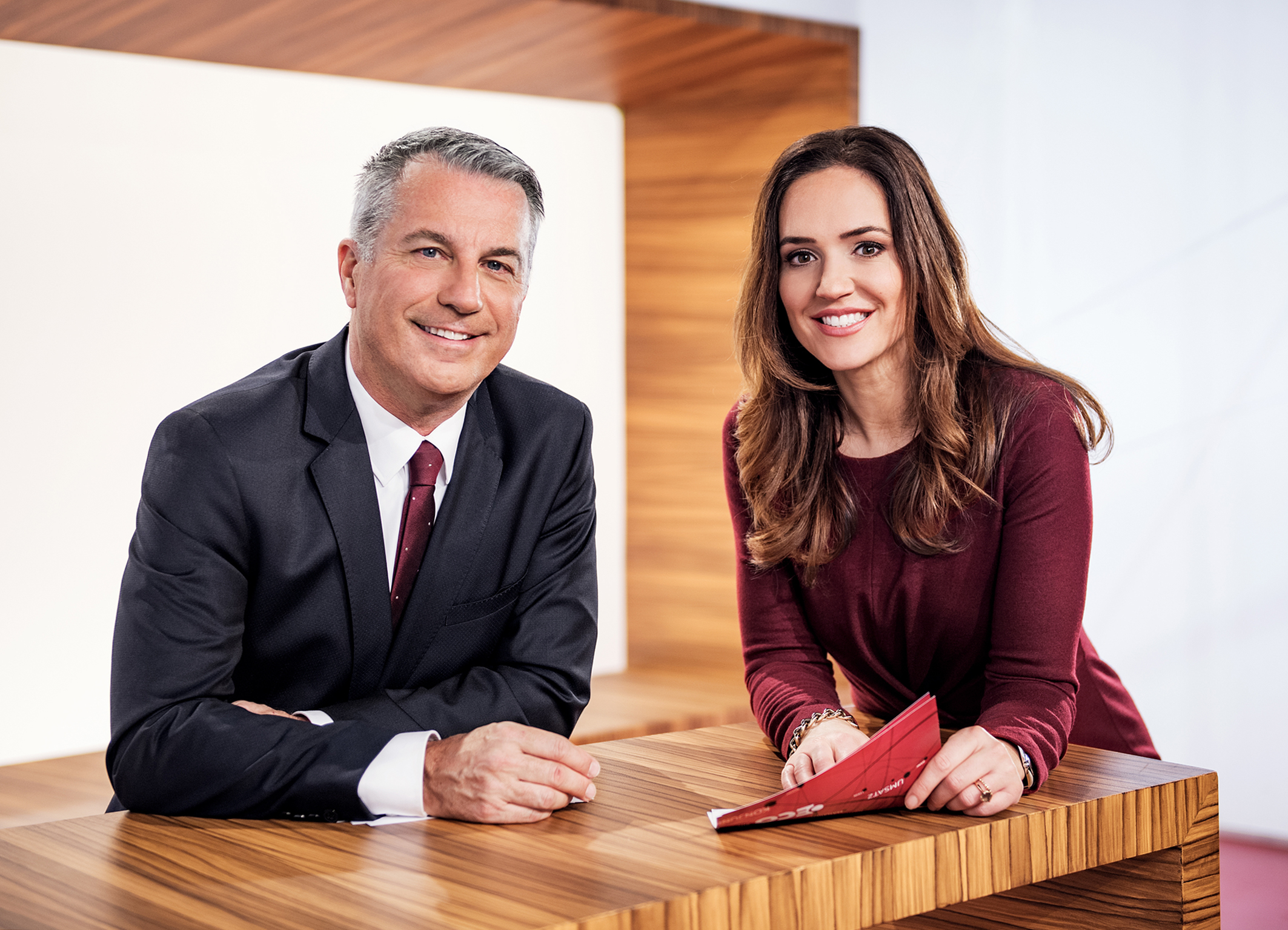 ECO Die Moderatoren Reto Lipp und Patrizia Laeri