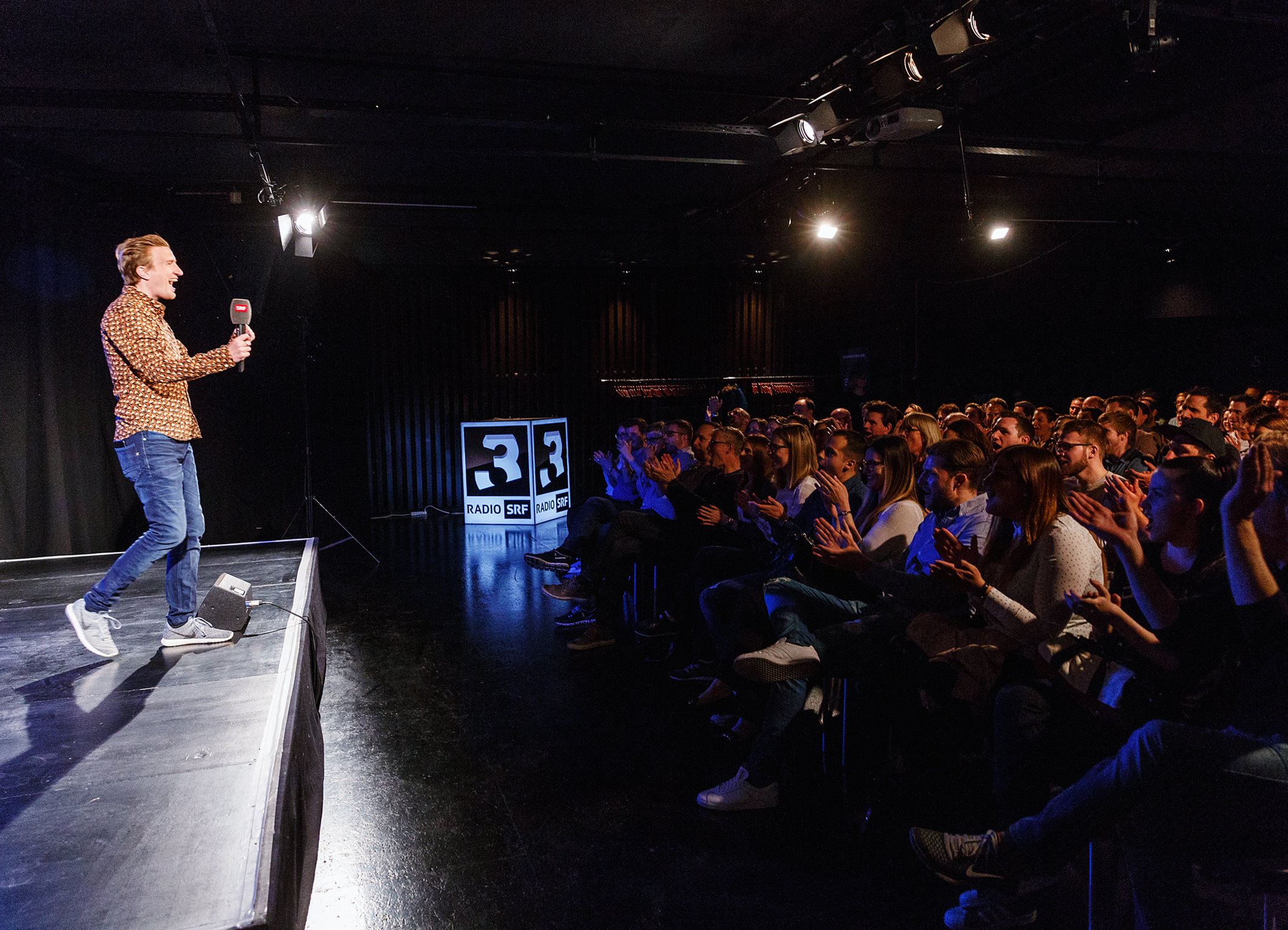 Lange Nacht der Schweizer Comedy live auf Radio SRF 3