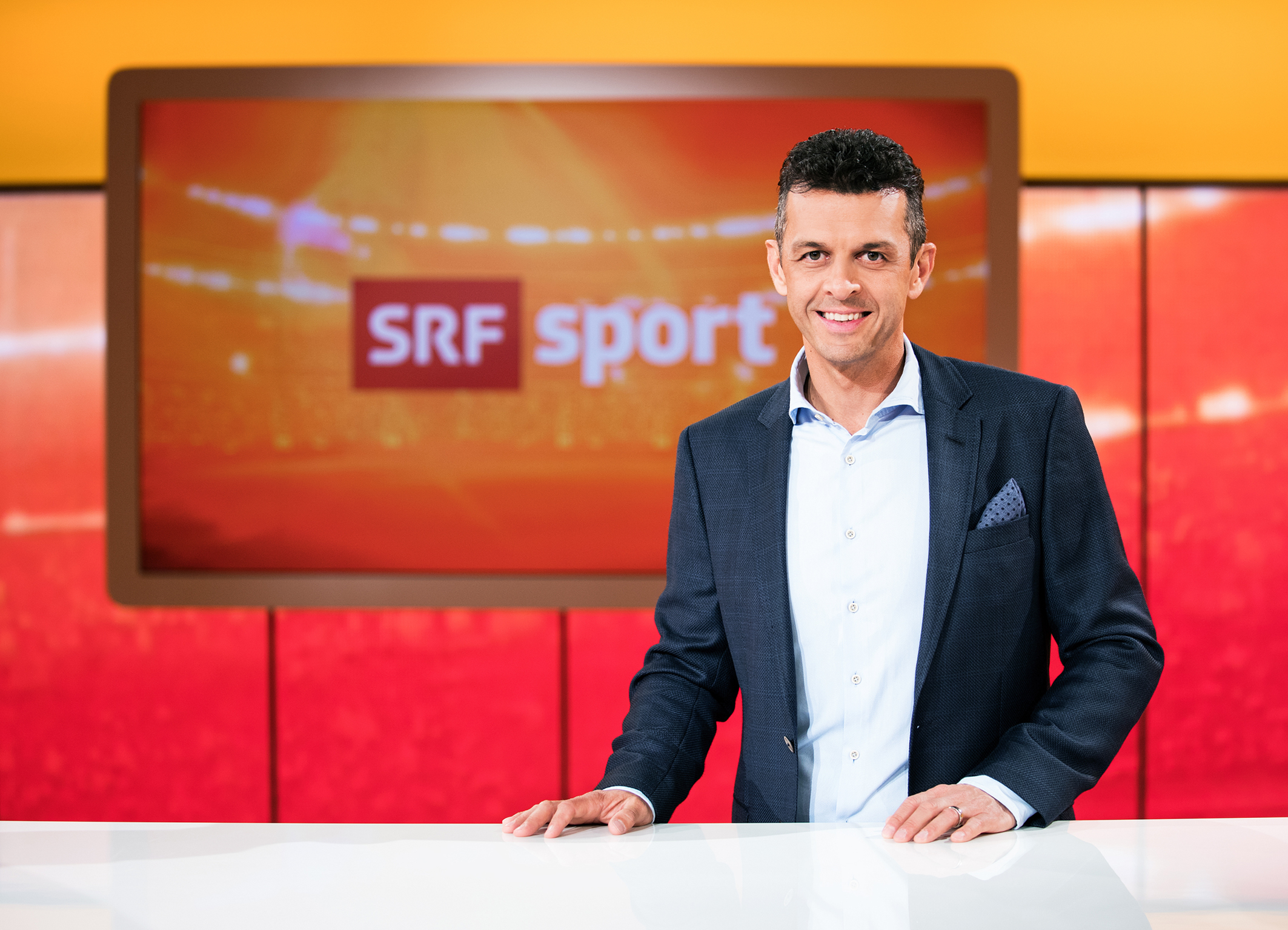 Jann Billeter Moderator SRF Sport