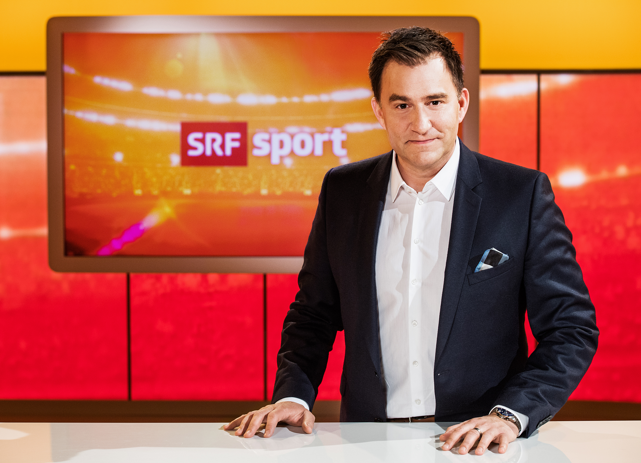 Sascha Ruefer Moderator SRF Sport
