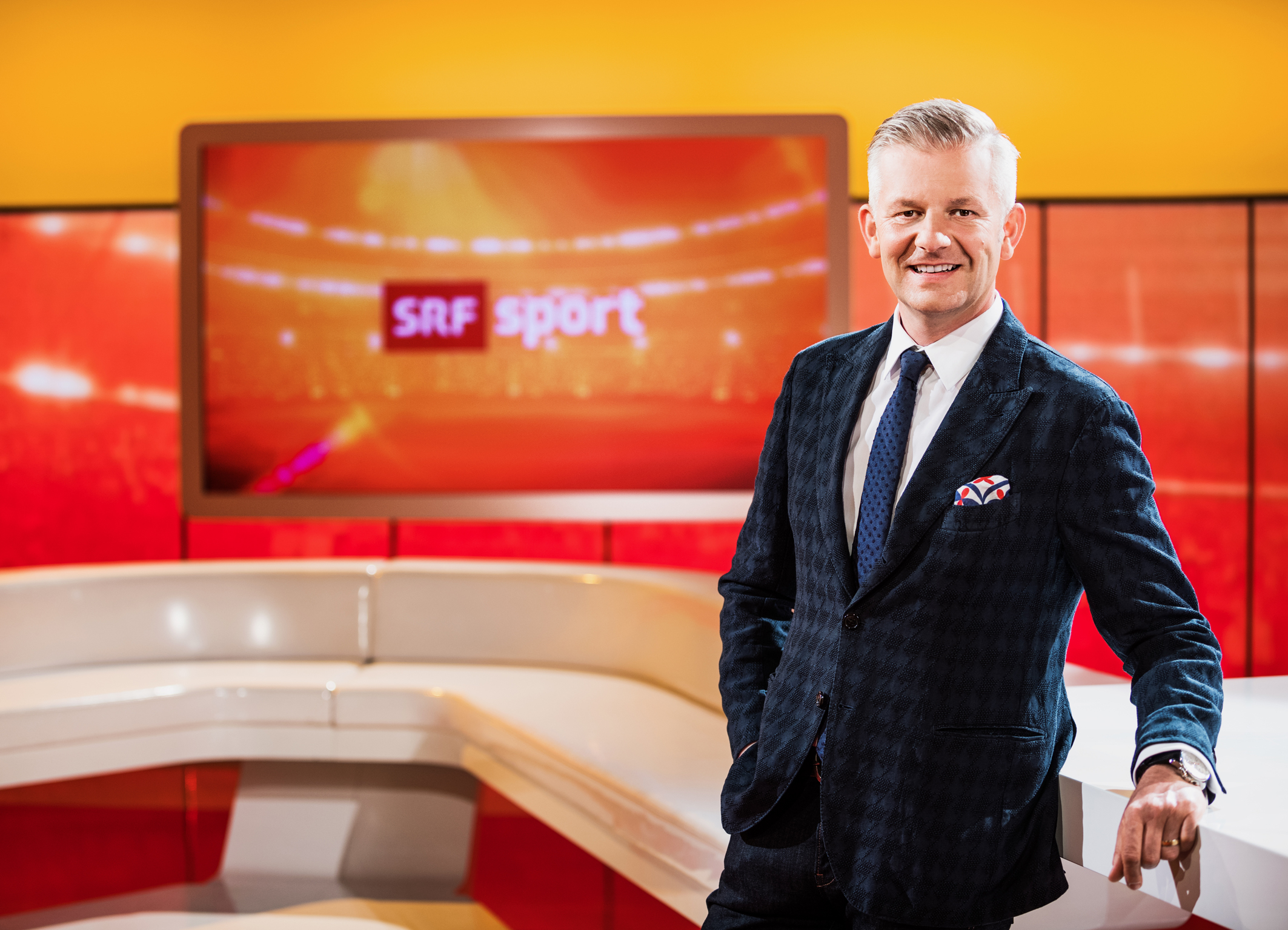 Rainer Maria Salzgeber Moderator SRF Sport 2017