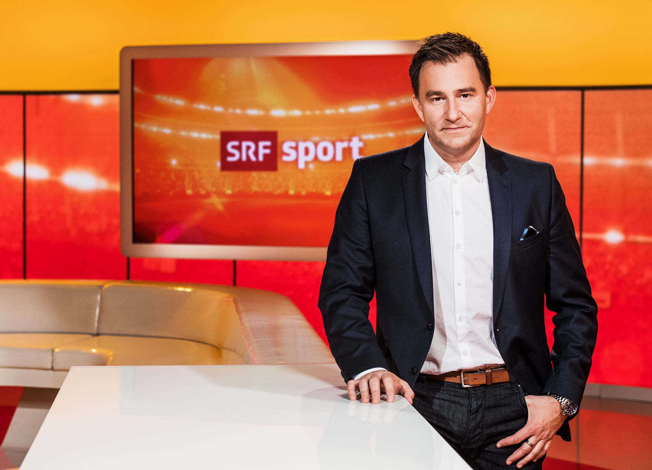 Sascha Ruefer Moderator und Kommentator SRF Sport