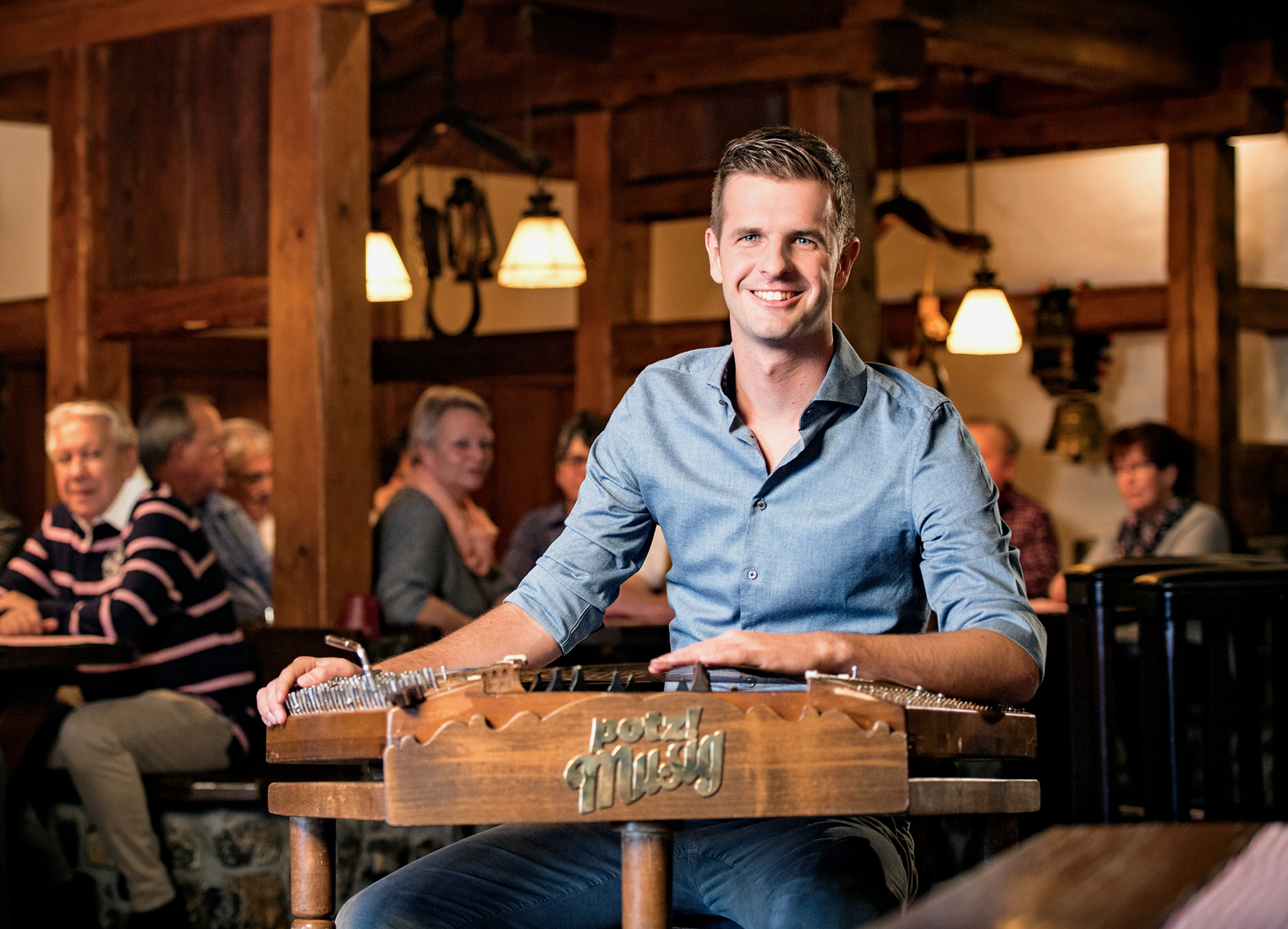 Potzmusig Moderator Nicolas Senn