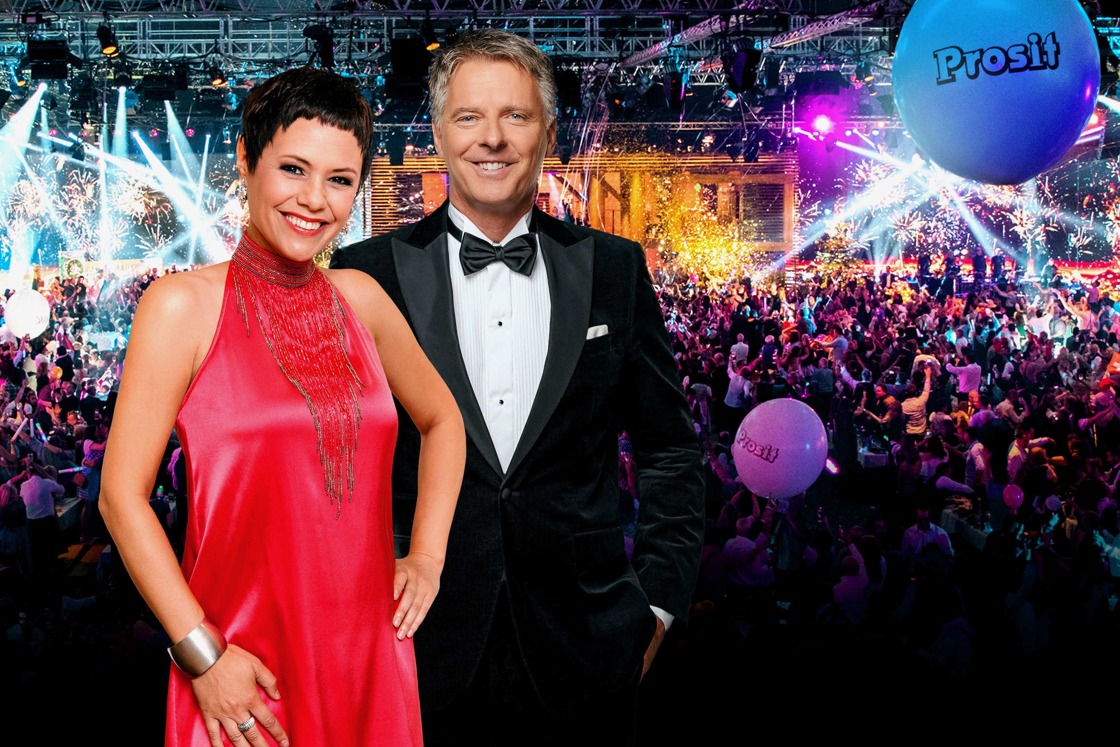 Die Silvestershow mit Jörg Pilawa Francine Jordi und Moderator Jörg Pilawa