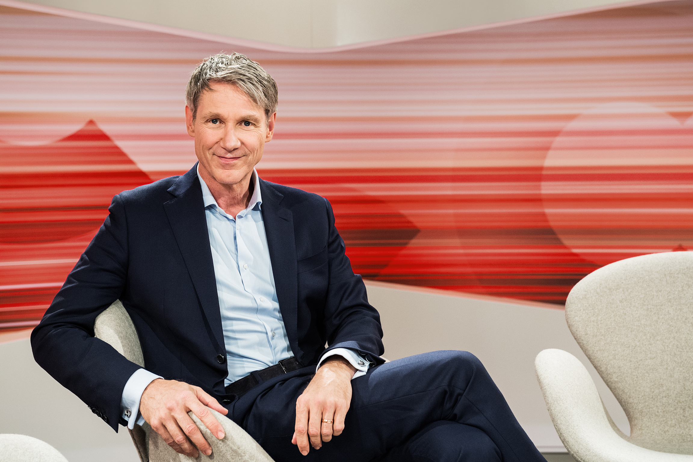 Medienclub Moderator Franz Fischlin 2019