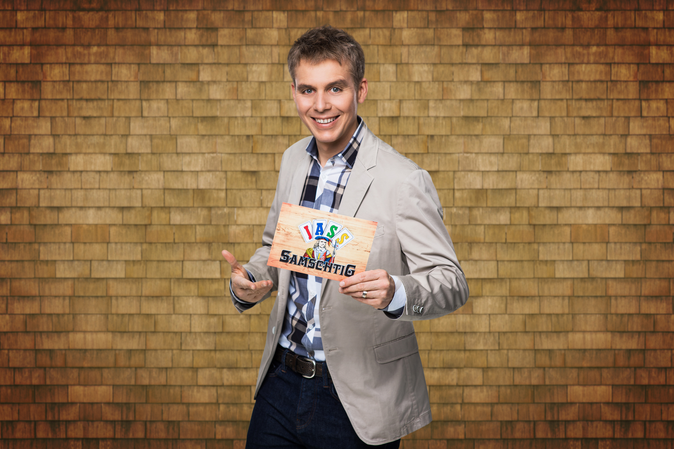 Reto Scherrer Moderator Samschtig-Jass