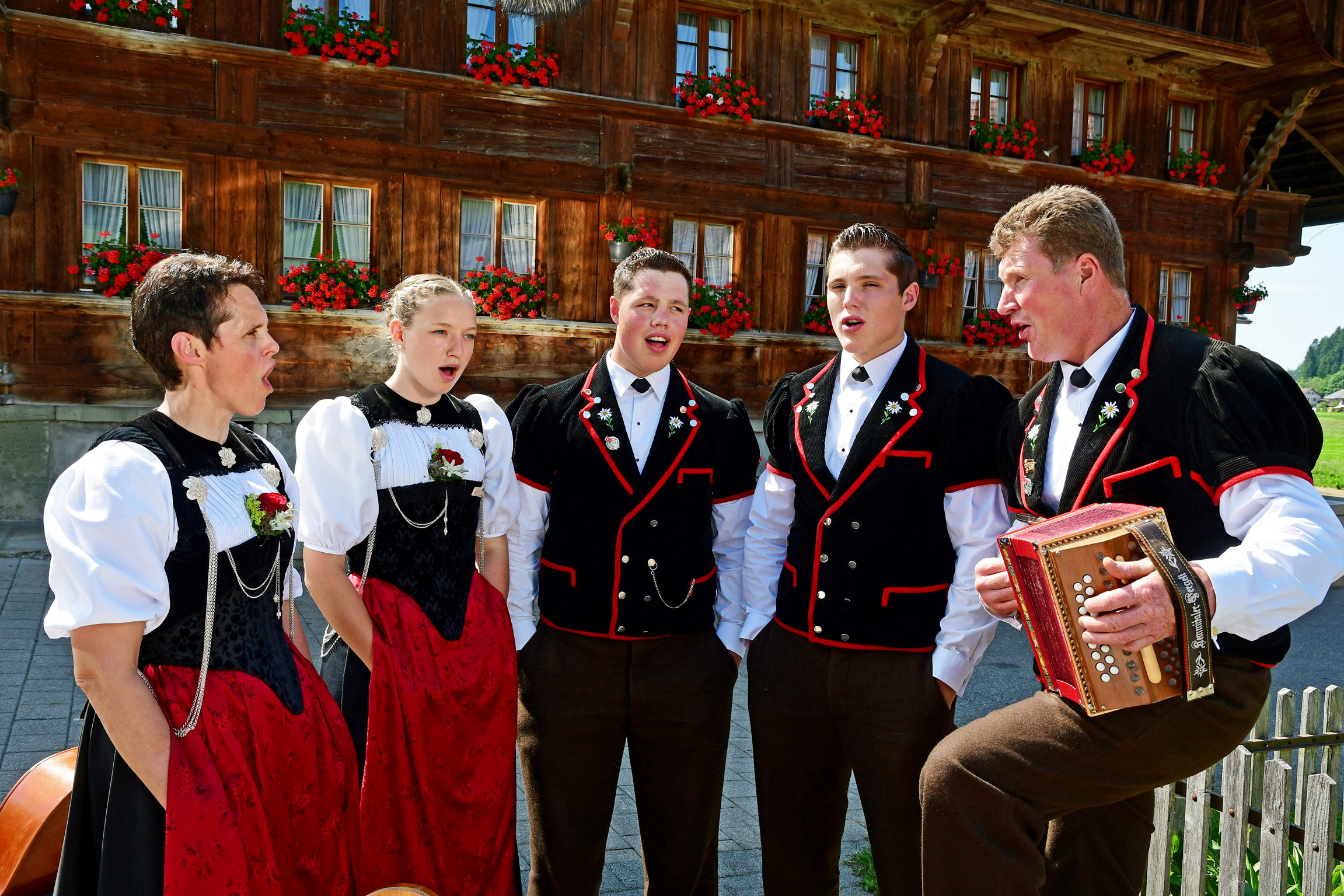 Potzmusig - Familiesummer, Familie Leuenberger