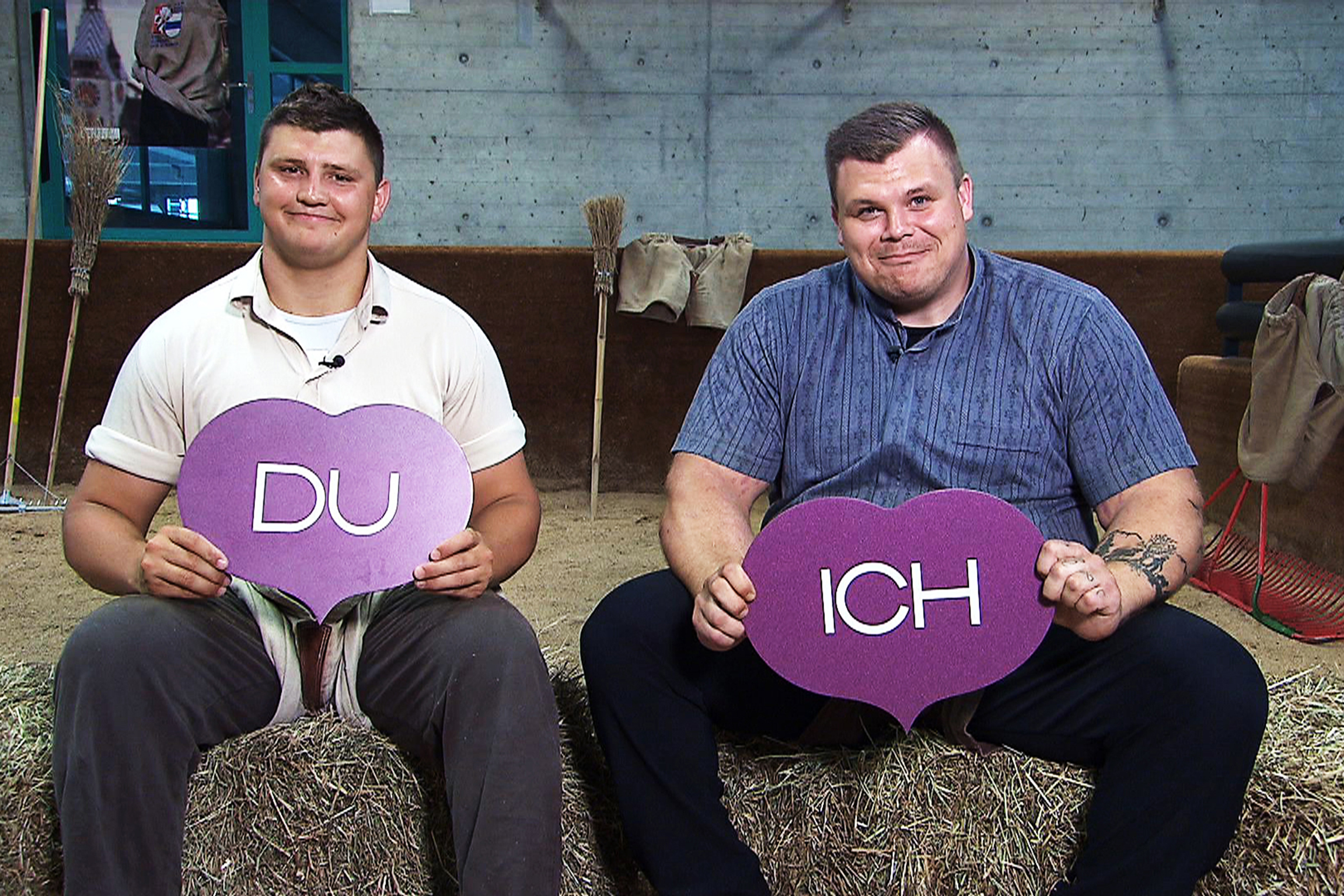 G&G - Ich oder Du: SchwingerspecialAlpiger Nick (22) und Räbmatter Patrick (27)Aargauer Schwinger (43 und 40 Kränze)2019Copyright: SRF