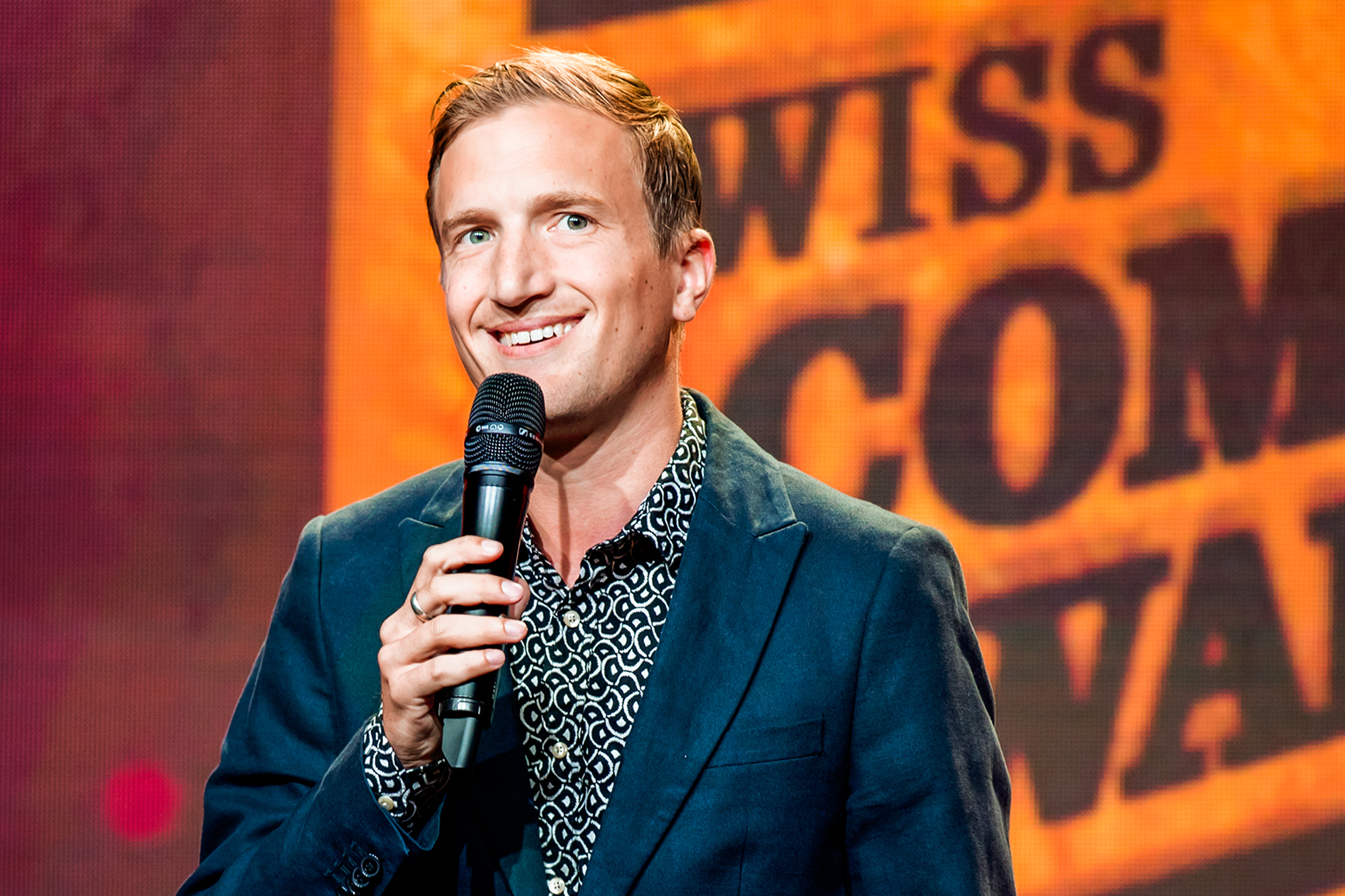 Swiss Comedy Awards! 2019 Moderator Stefan Büsser