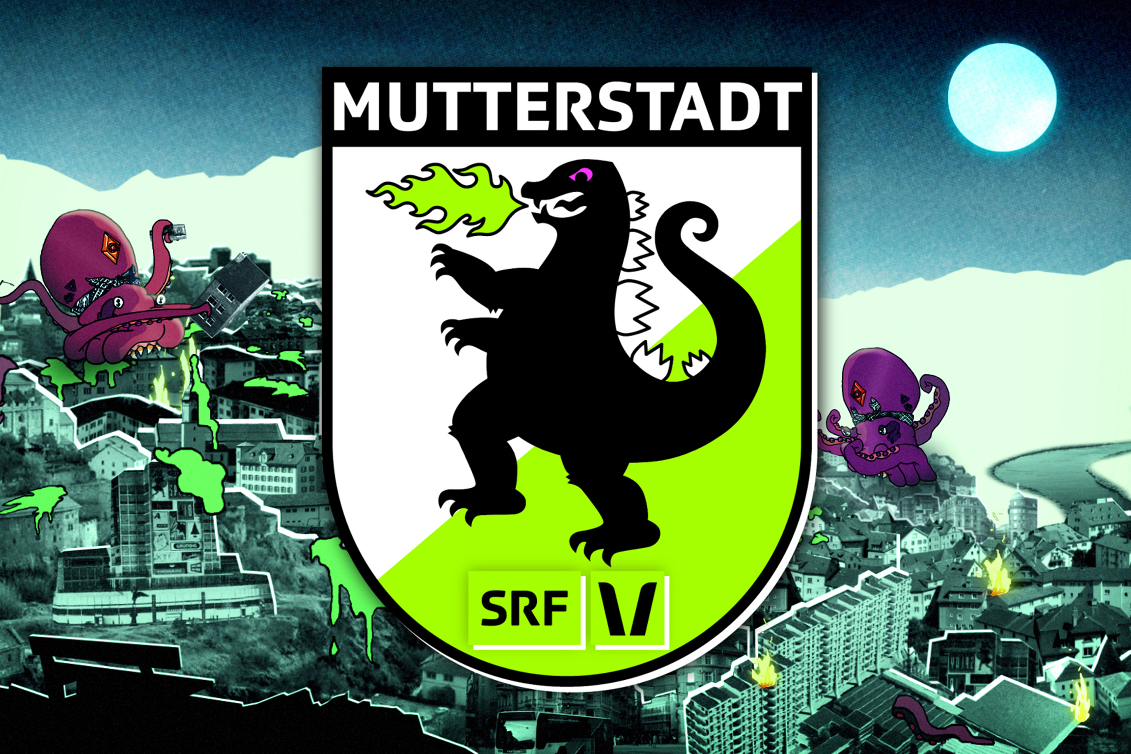 SRF Virus - Mutterstadt Keyvisual