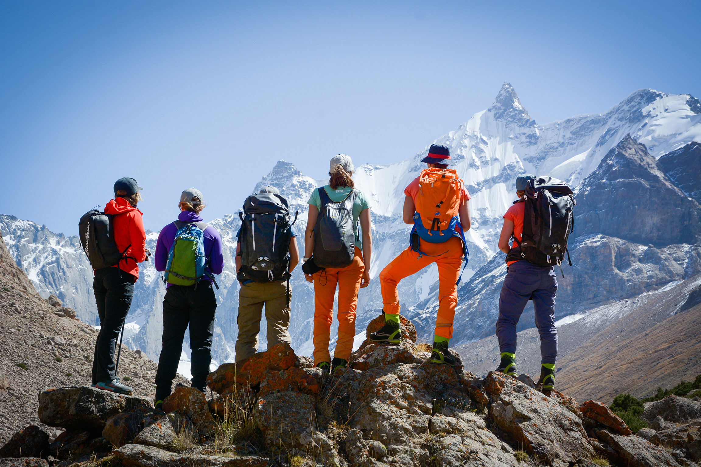 Hoch hinaus - Das Expeditionsteam Die Gipfel ihrer Träume: Pamir-Gebirge, Kirgistan.