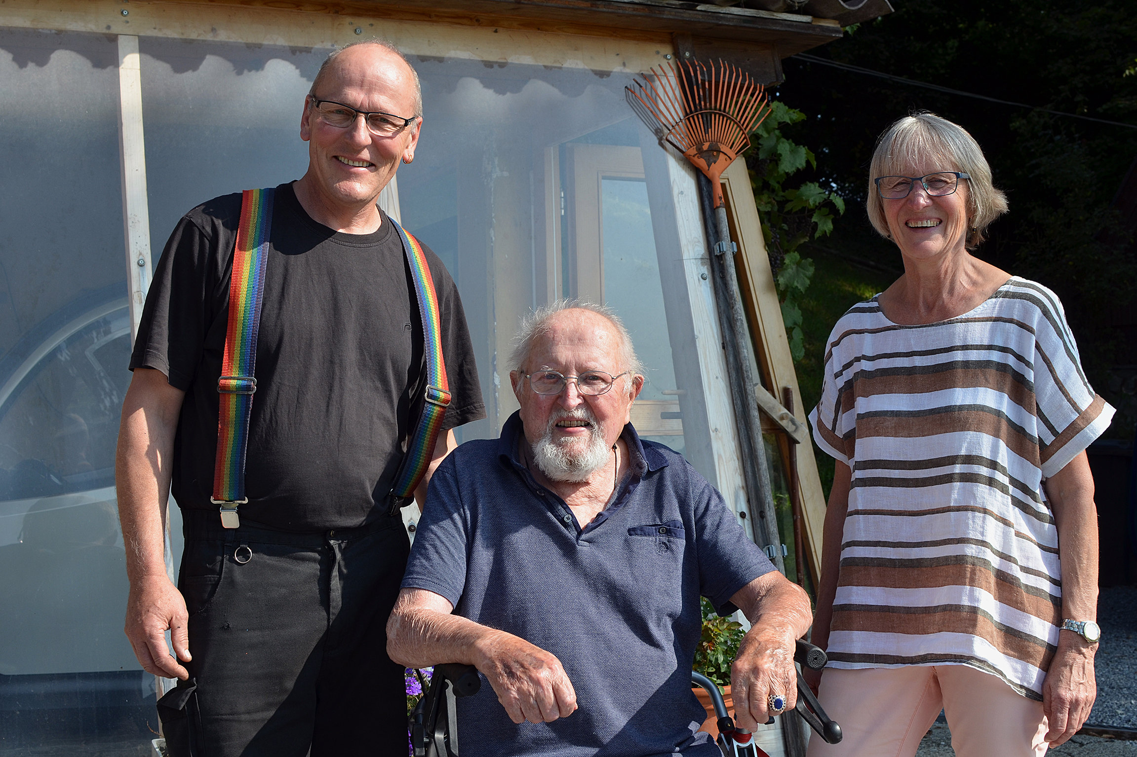 DOK Von Sorge und Fürsorge – wenn die Eltern alt werden Beni Burkart, Willi Burkart, Theres Voser.
