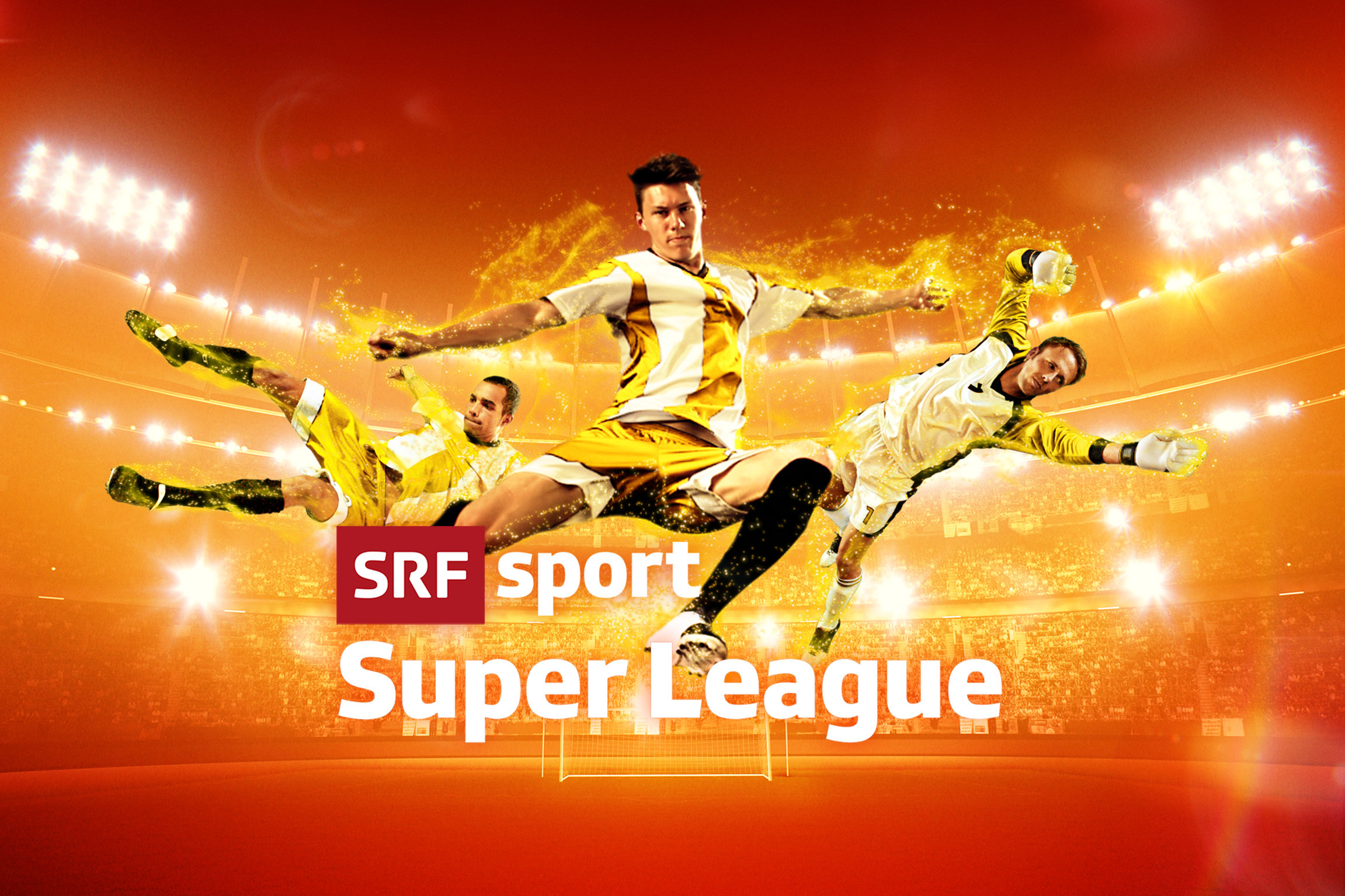 Legendäre Sportmomente - Fussball Super League Keyvisual 2020