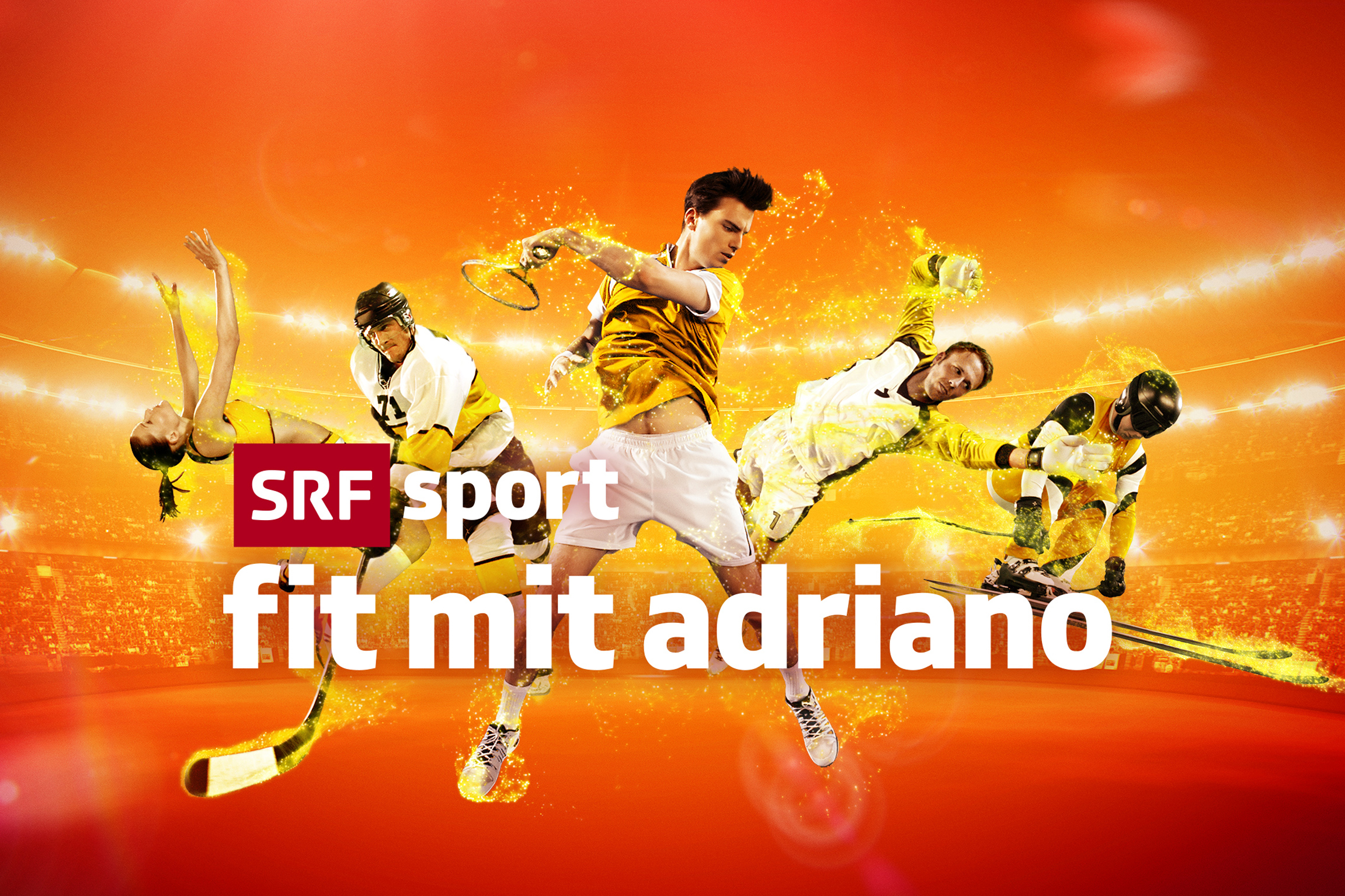 Fit mit Adriano SRF sport Keyvisual 2020