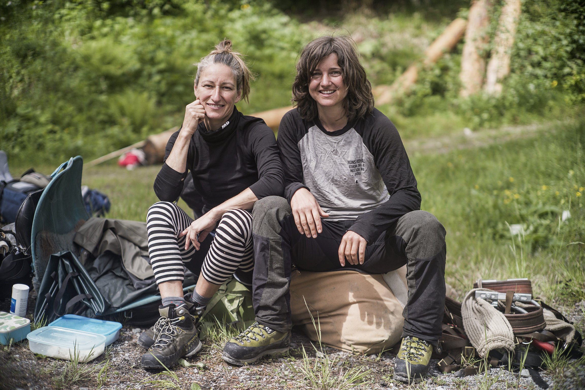 SRF bi de Lüt - z'Alp Staffel 1 Flavia Brüesch und Fabienne Fuhrmann: Das Kernteam im Bündnerland 2020