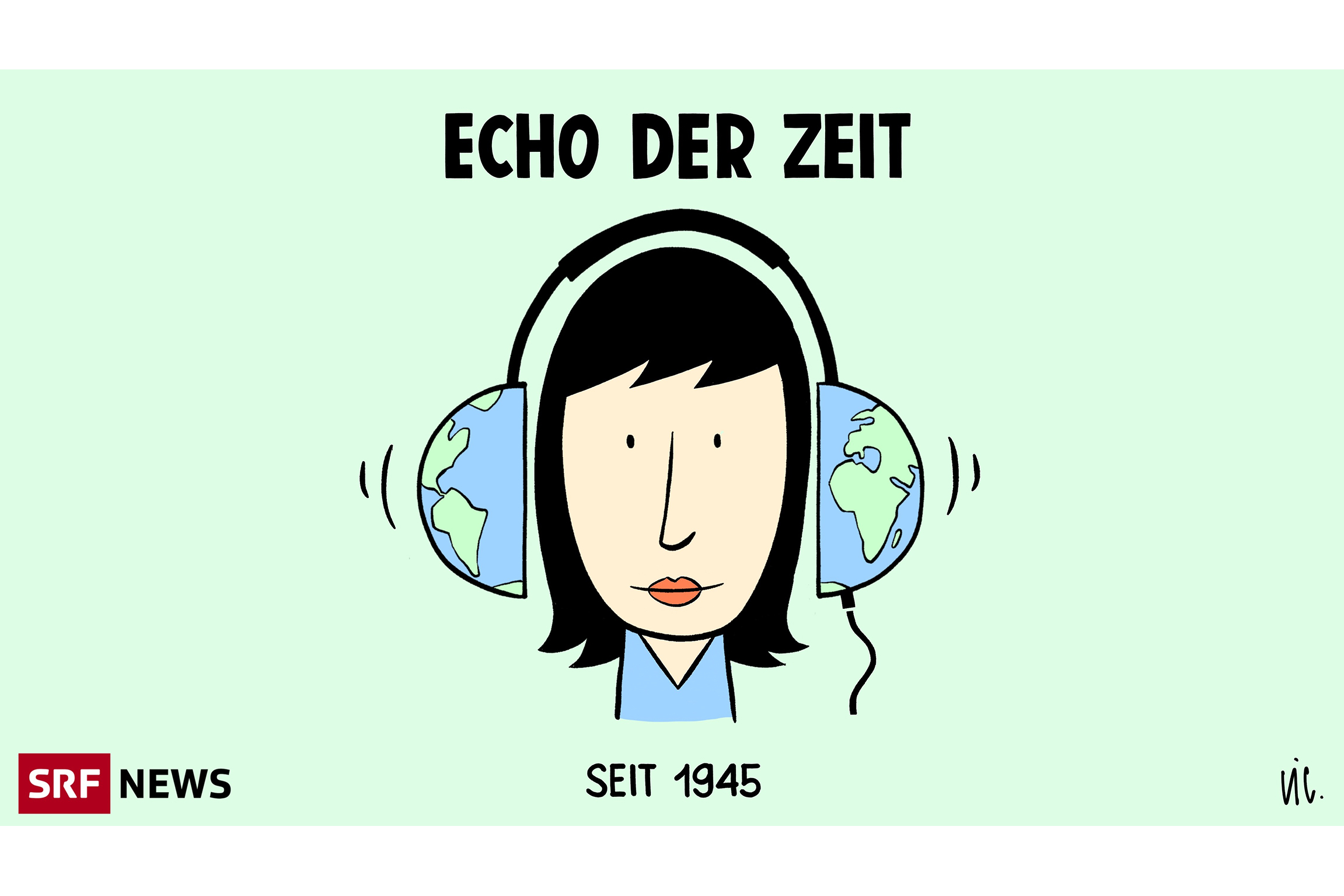 75 Jahre Echo der Zeit Keyvisual