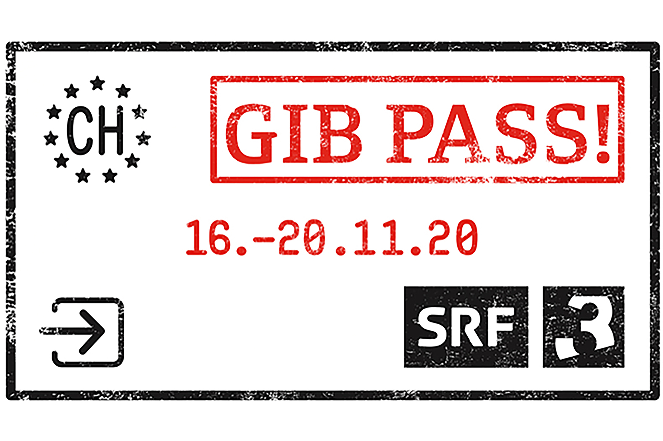 Gib Pass  ̶  Rika Brunes schwieriger Weg zum Schweizer Pass Keyvisual 2020 