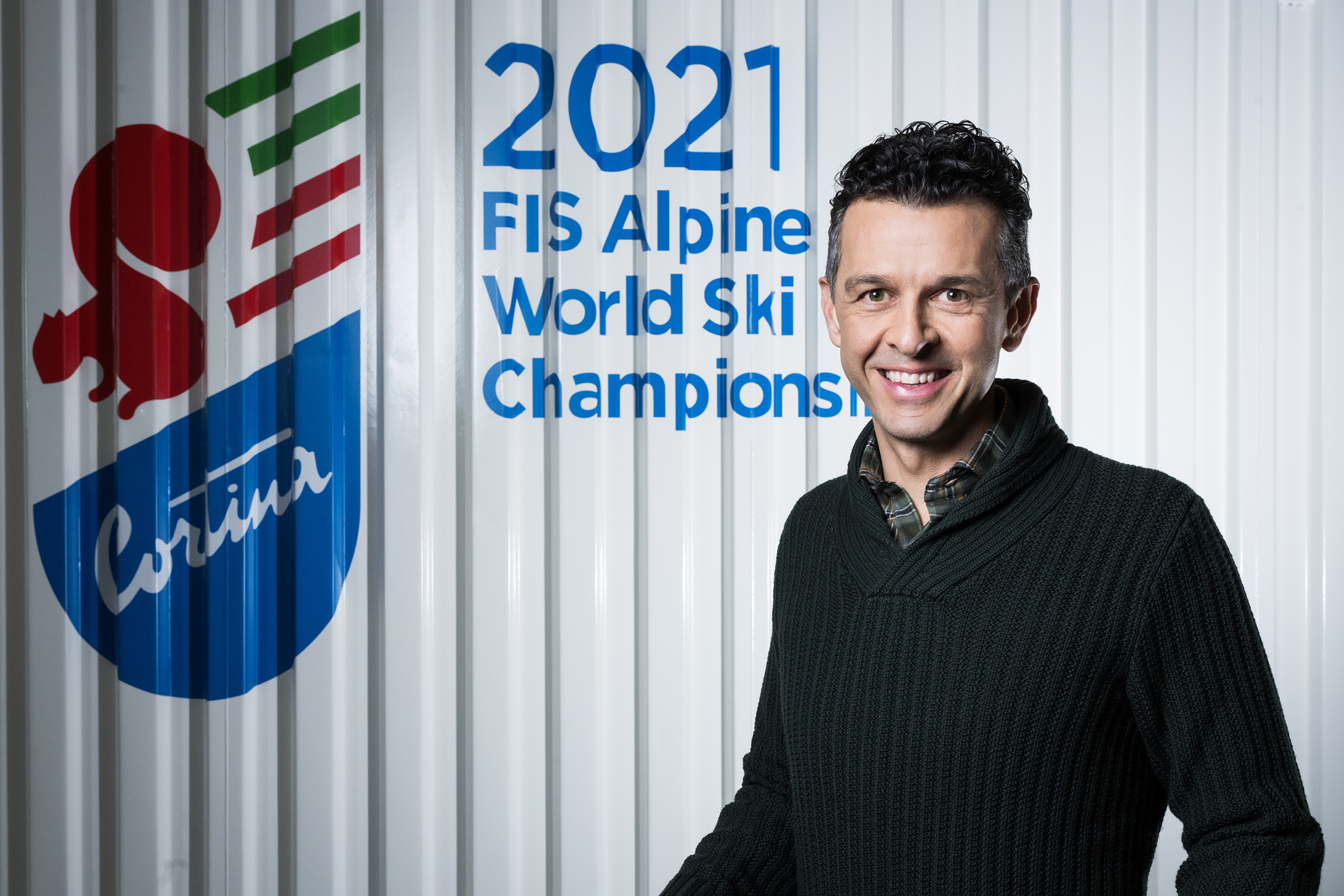 Jann Billeter Moderator Skichäller Alpine Ski-WM 2021 in Cortina d'Ampezzo 2021