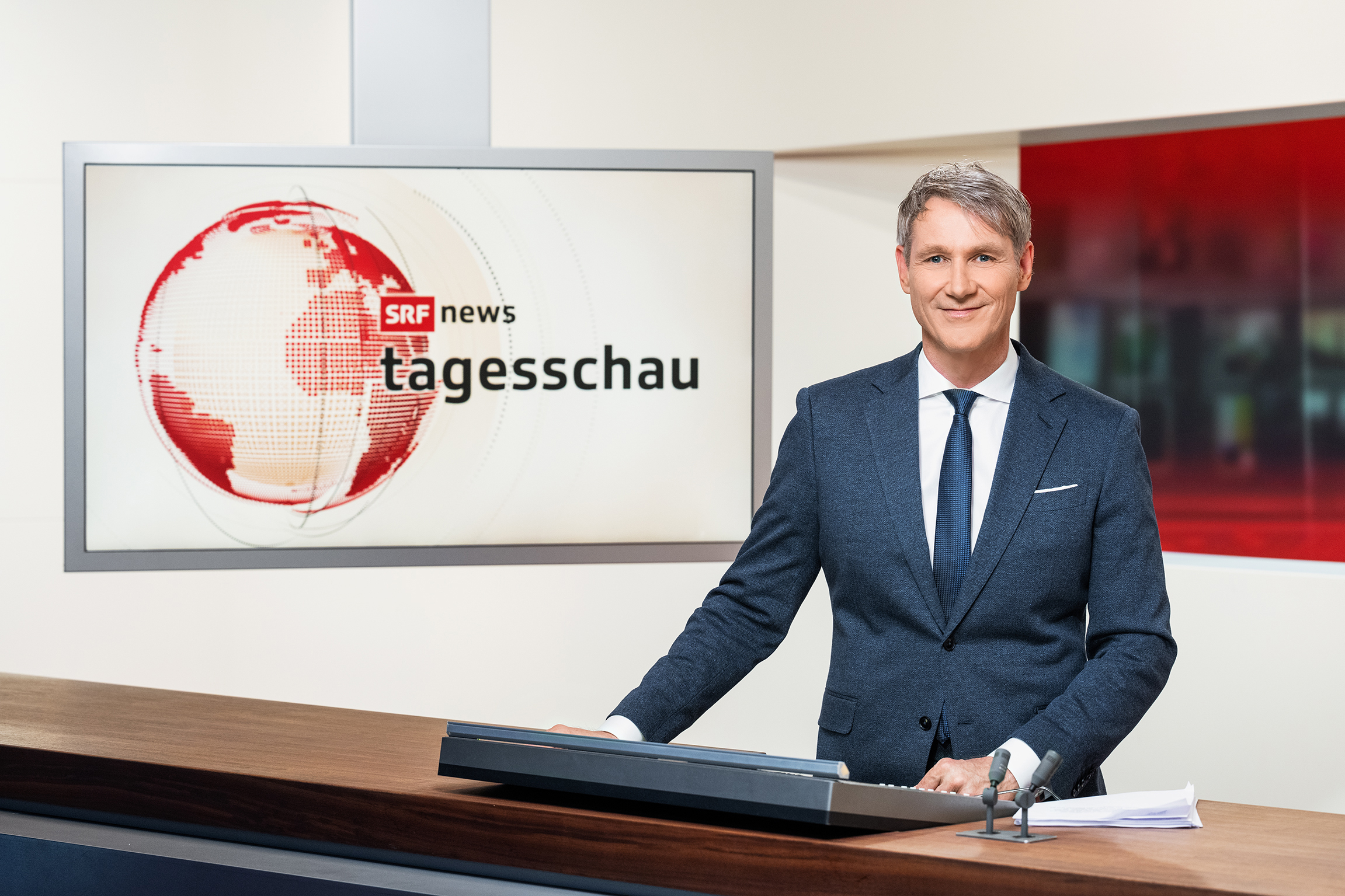 Franz Fischlin Moderator Tagesschau 2021