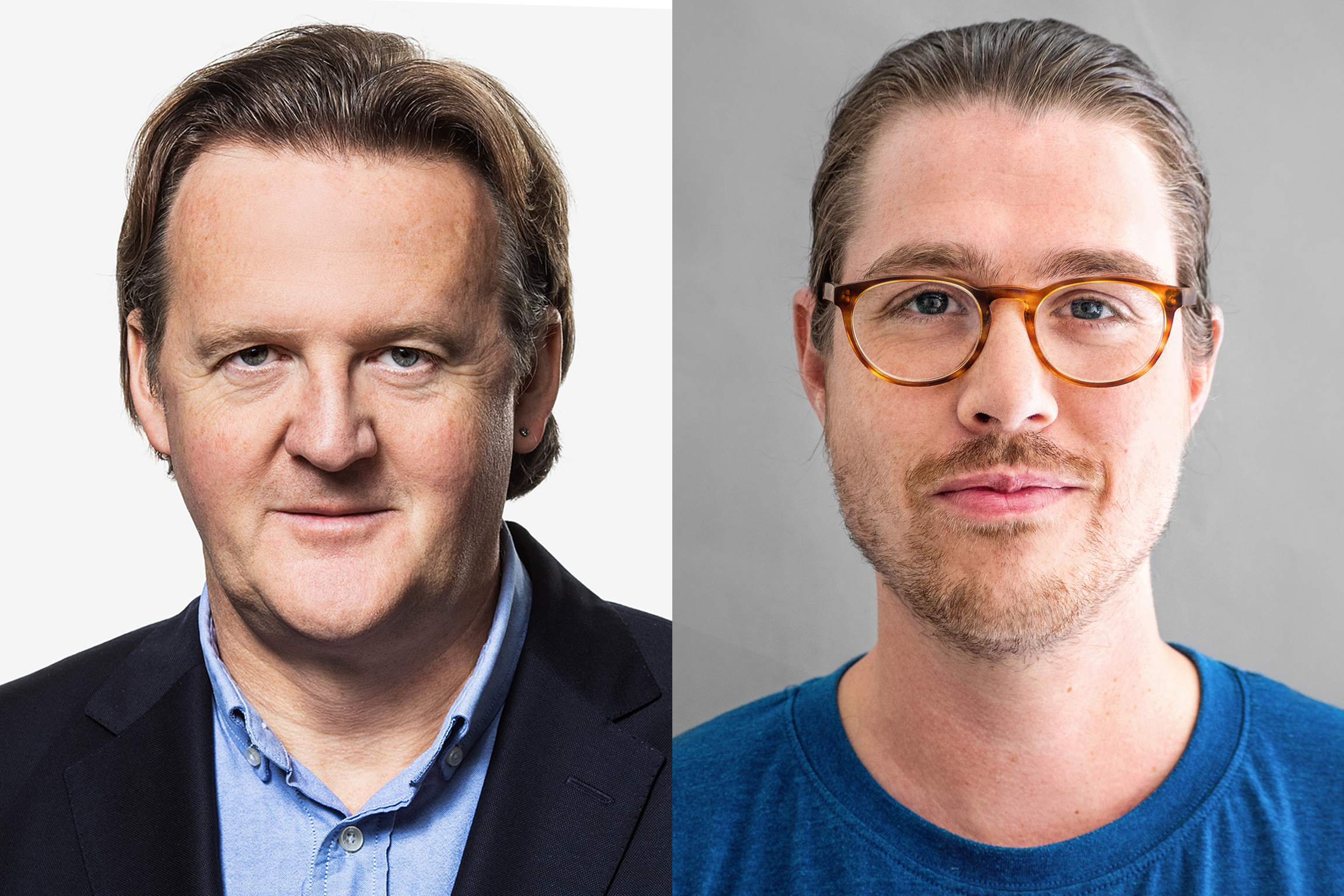 Christof Franzen und Matthias von Wartburg Preisträger Medienpreis der Berner Stiftung für Radio und Fernsehen 2021