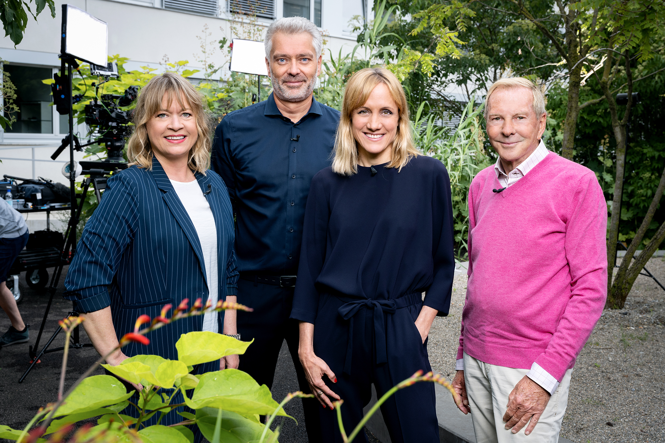 Club Sommerserie Daniela Lager, Sandro Brotz, Barbara Lüthi und Kurt Aeschbacher 2021