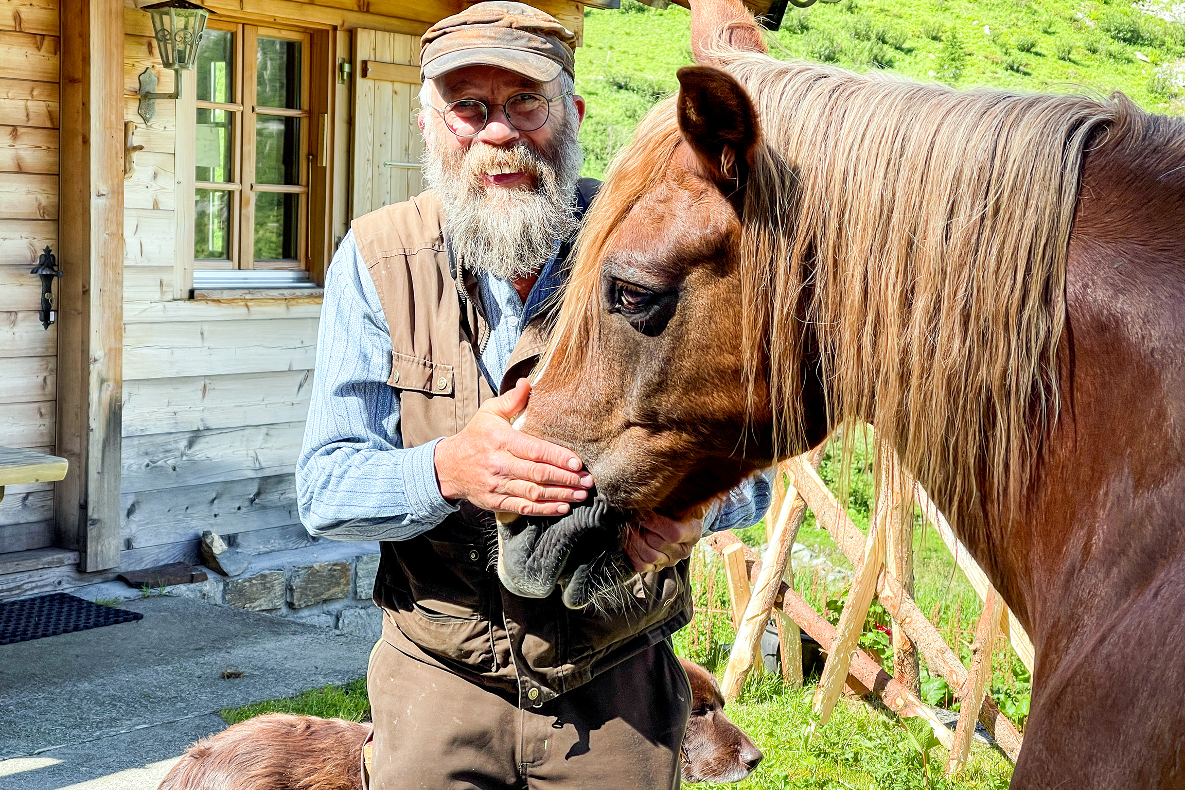 SRF bi de Lüt – z'Alp Staffel 2 Leo Garbely aus Reckingen VS mit seinem Pferd Mäxli 2021