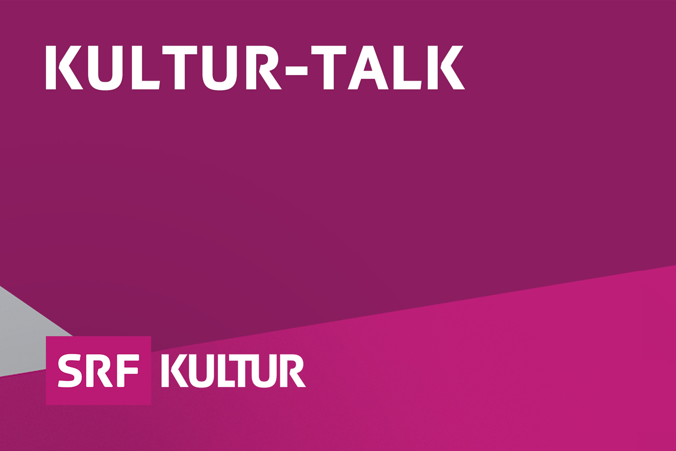 Kultur-TalkKeyvisual2021Copyright: SRF