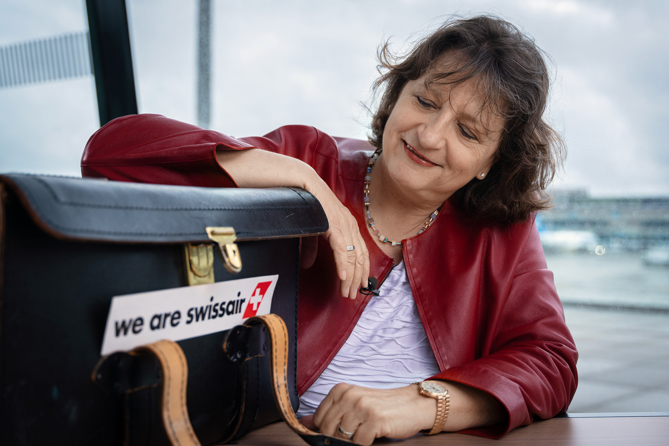 Swissair-Woche Gabrielle Ritter war die erste Pilotin der Swissair.