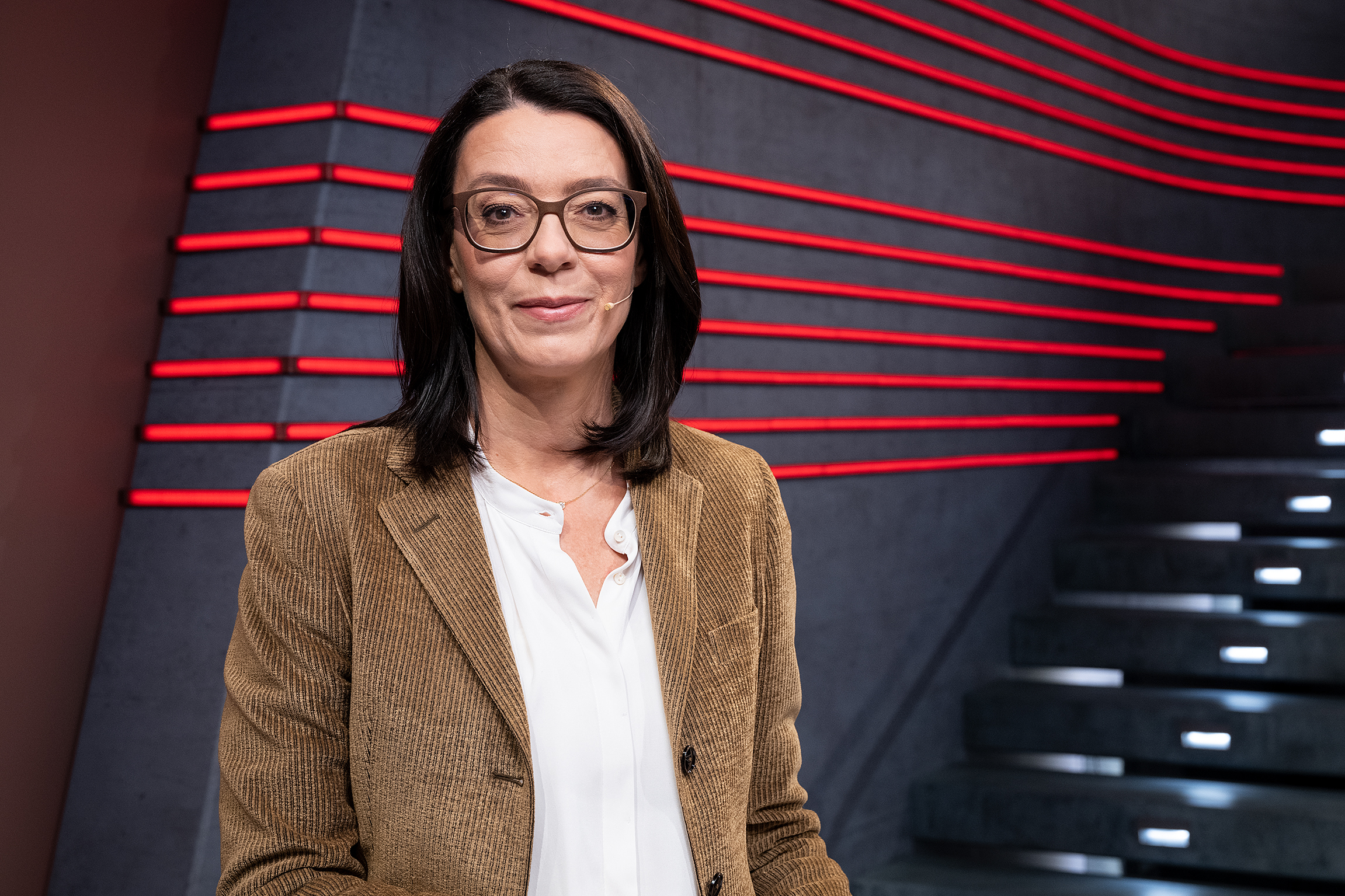 Personalveranstaltung zu «SRF 2024» und zur Personalbefragung 2021 am 10.11.2021 Fernsehdirektorin Nathalie Wappler