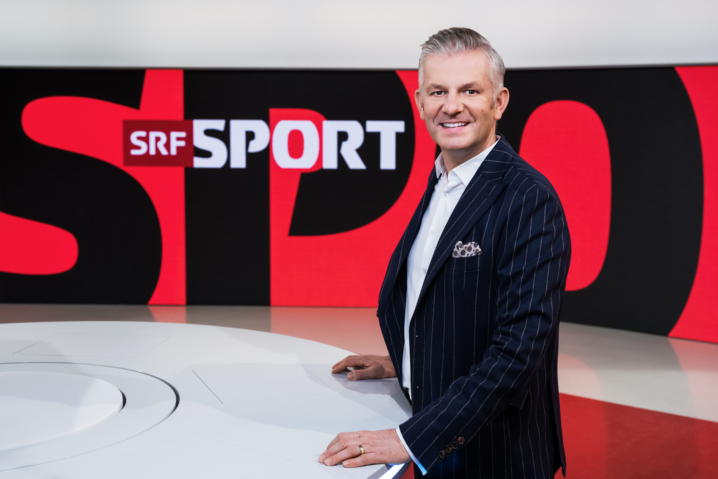 Rainer Maria SalzgeberModerator SRF Sport2022Copyright: SRF/Oscar Alessio