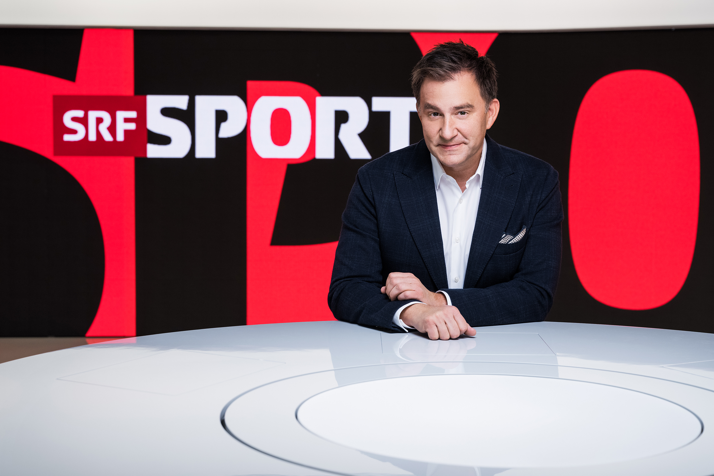 Sascha Ruefer Moderator SRF Sport 2022