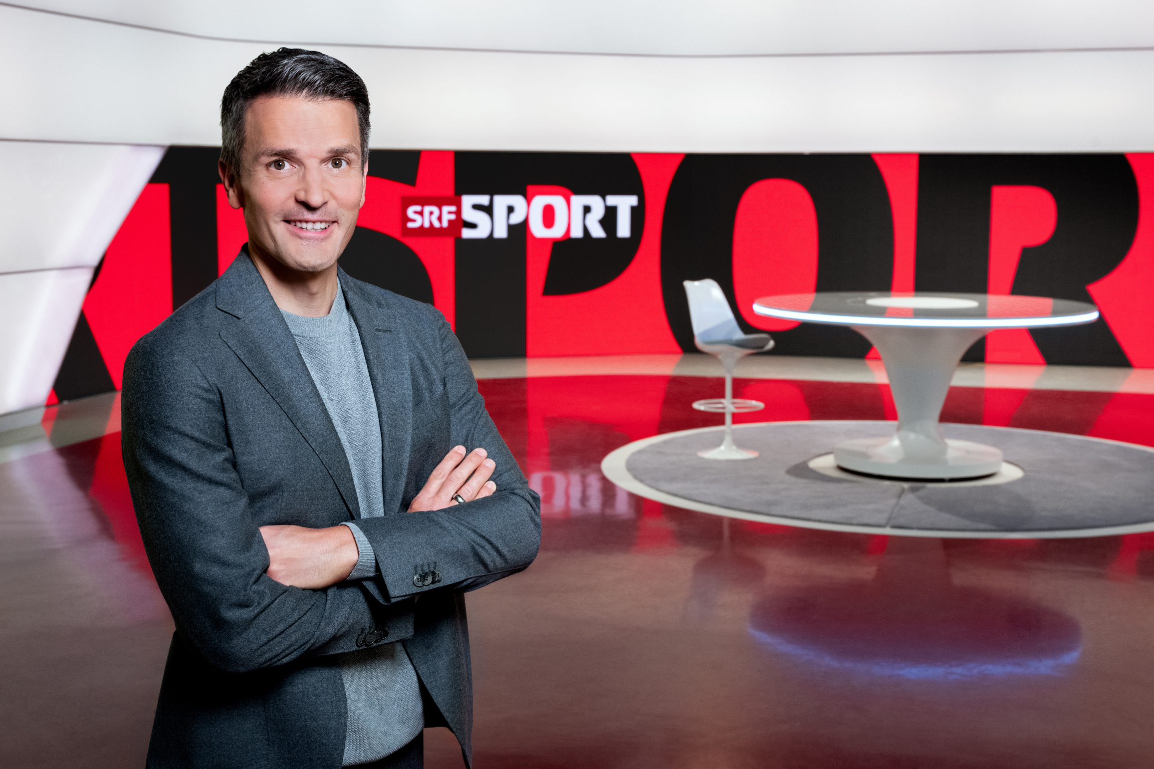 Paddy KälinModerator SRF Sport2022Copyright: SRF/Oscar Alessio