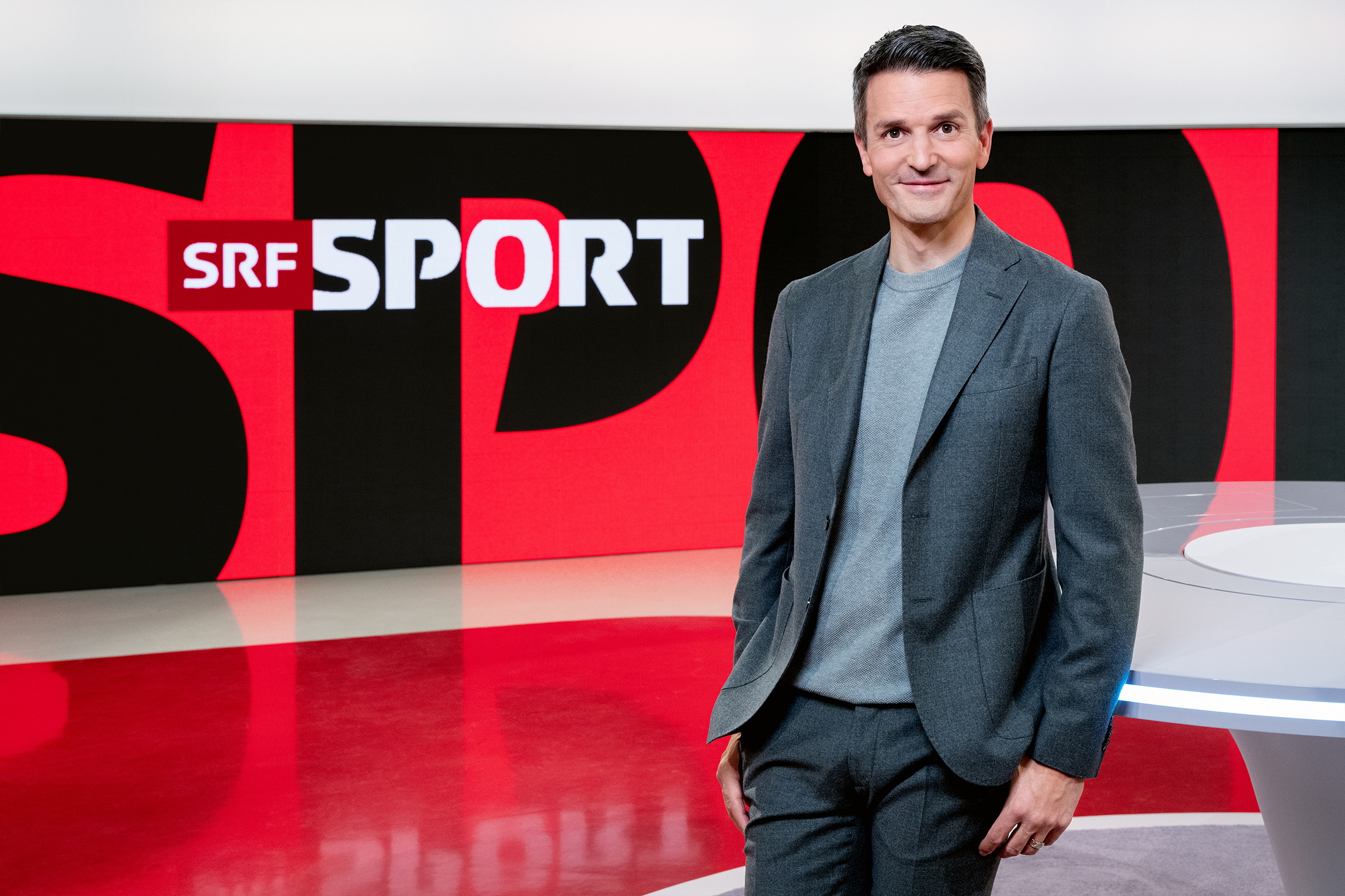 Paddy Kälin Moderator SRF Sport