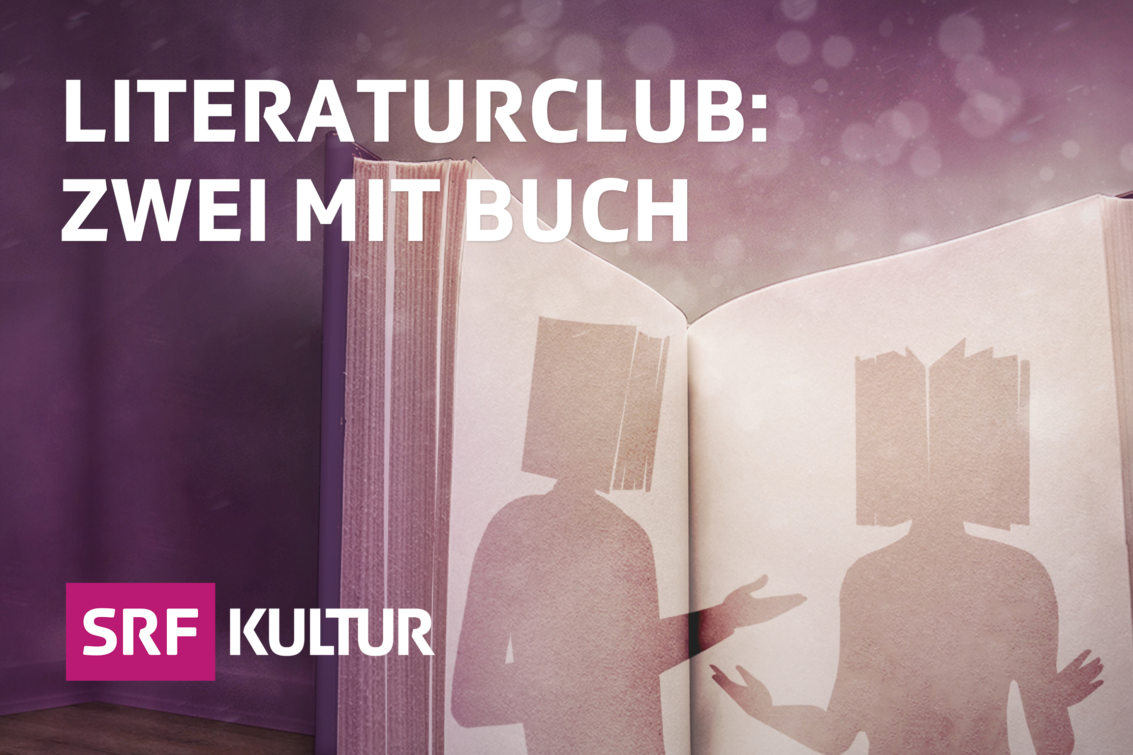 Literaturclub: Zwei mit Buch Keyvisual 2022