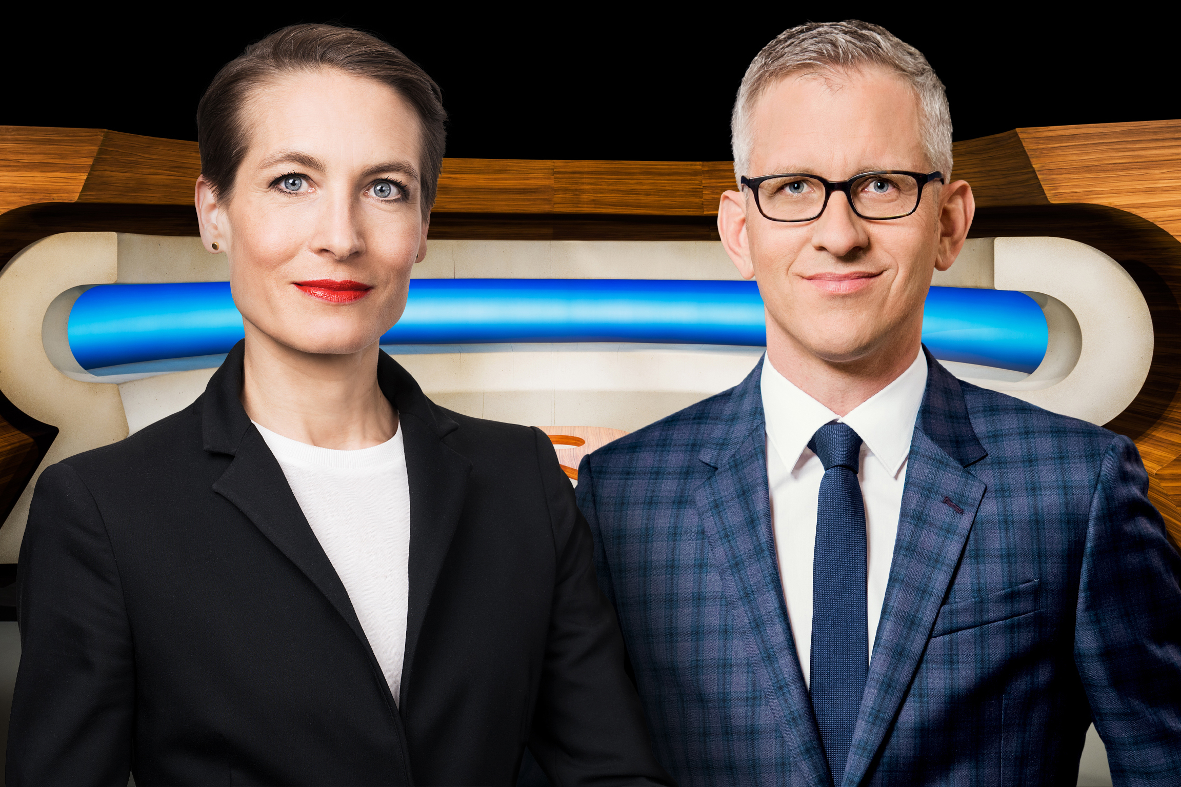 Rundschau Das neue Moderationsteam Franziska Ramser und Gion-Duri Vnicenz 2022