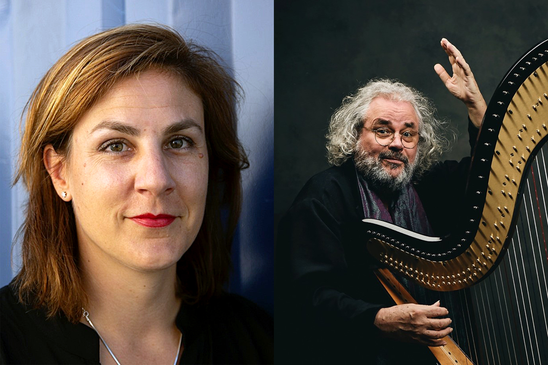 Persönlich Sedung vom 15.5.2022Mit der Auslandkorrespondentin Karin Wenger und dem Musiker Andreas VollenweiderCopyright: SRF/zVg