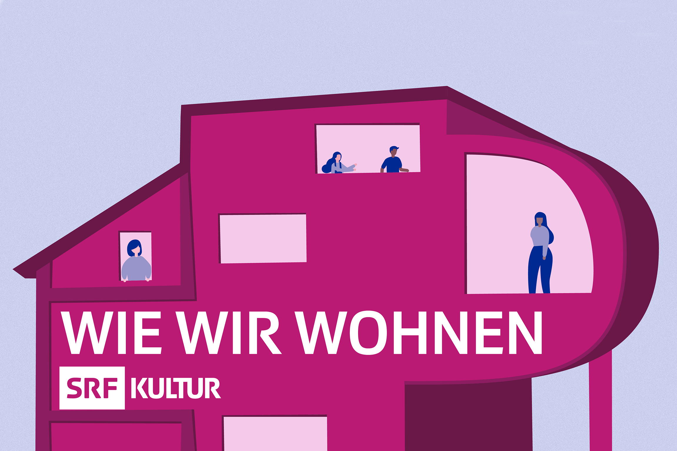 SRF-Themenschwerpunkt: Wie wir wohnen Keyvisual 2022