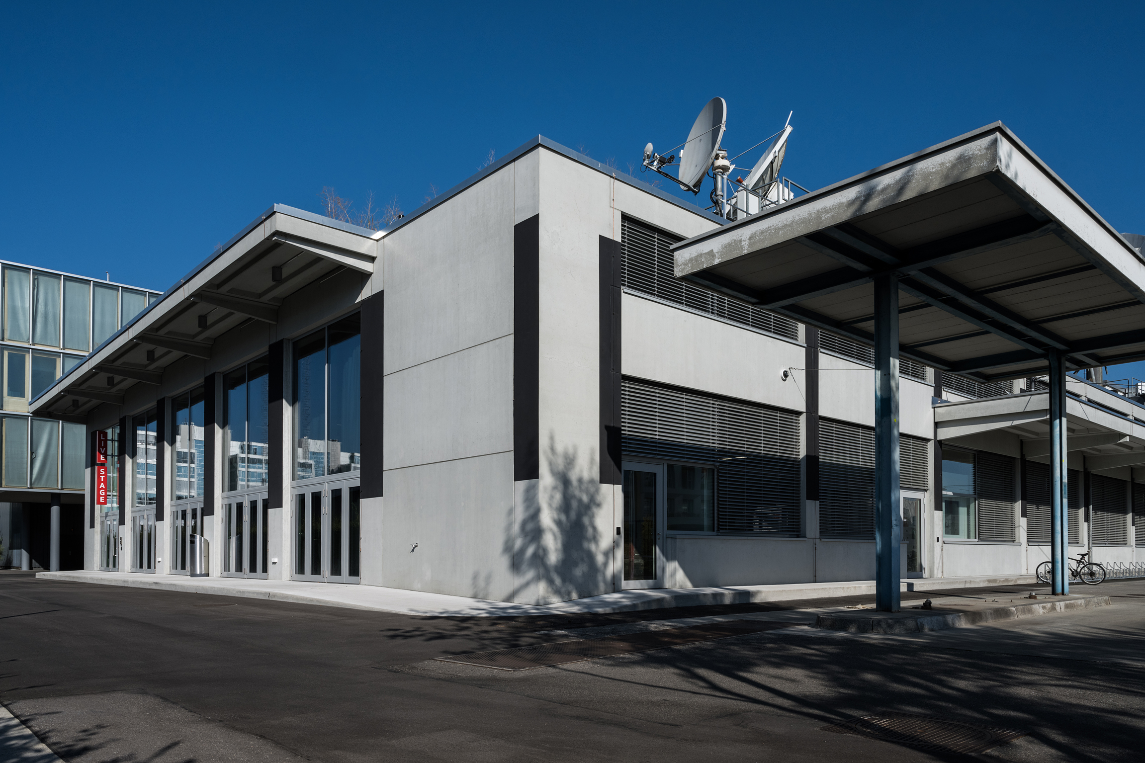 Radio Hall SRFAussenaufnahme2022Copyright: SRF/Roberto Crevatin