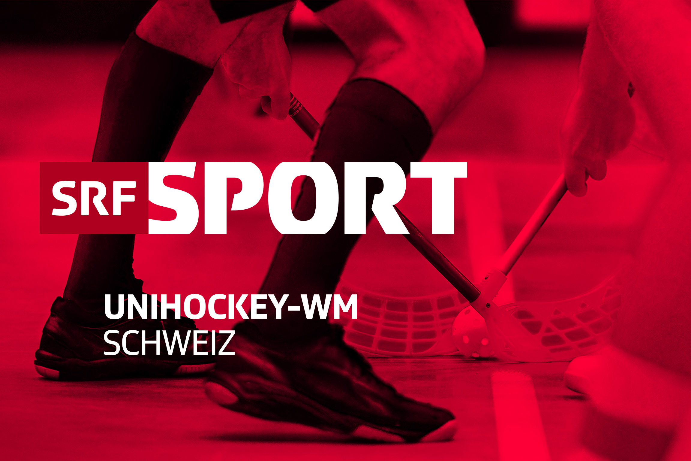Unihockey-WM Schweiz Keyvisual 2022