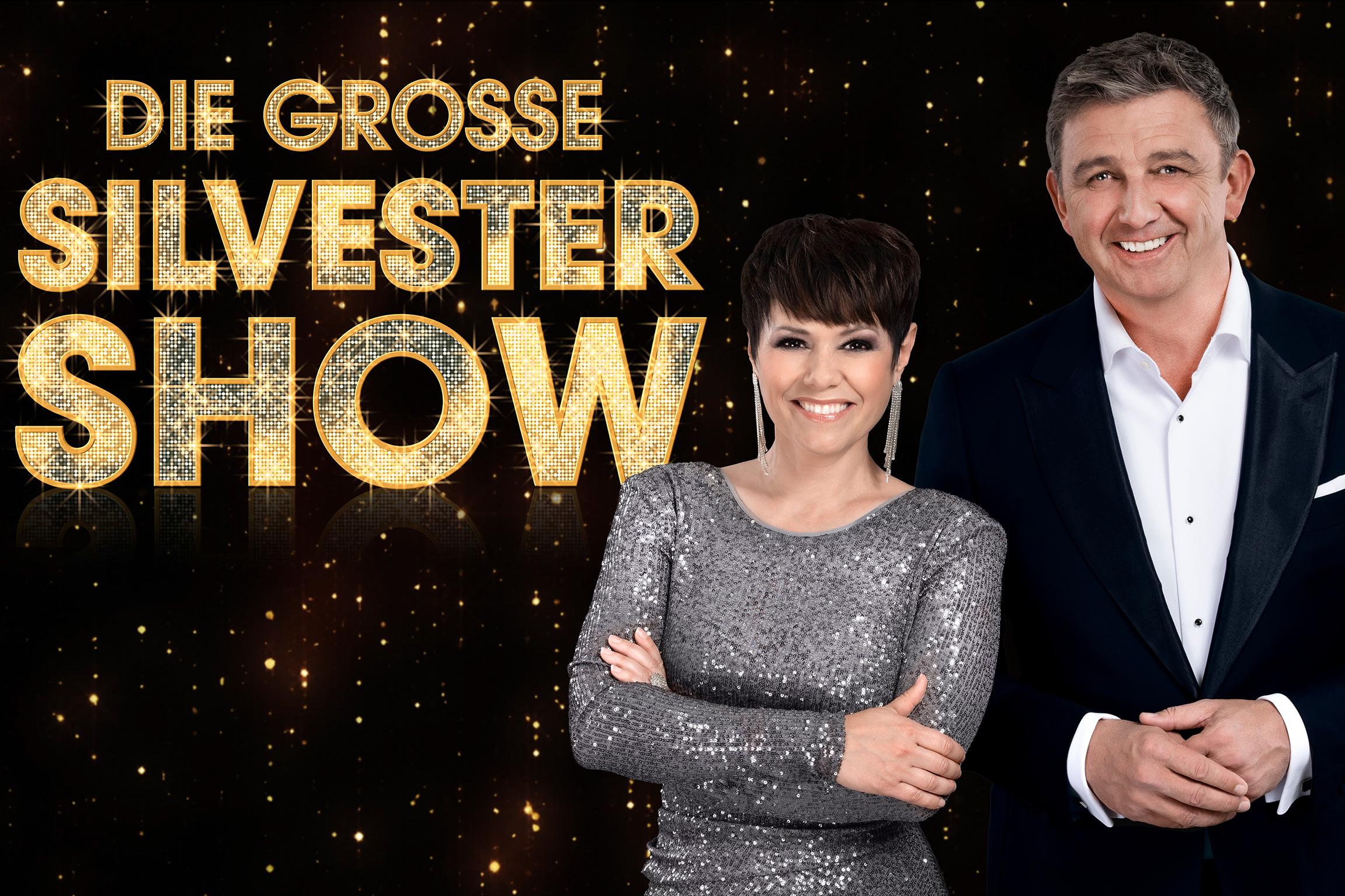 Die grosse Silvester ShowDie Moderatoren Francine Jordi und Hans Sigl2022Copyright: BR/Markus Tedeskino