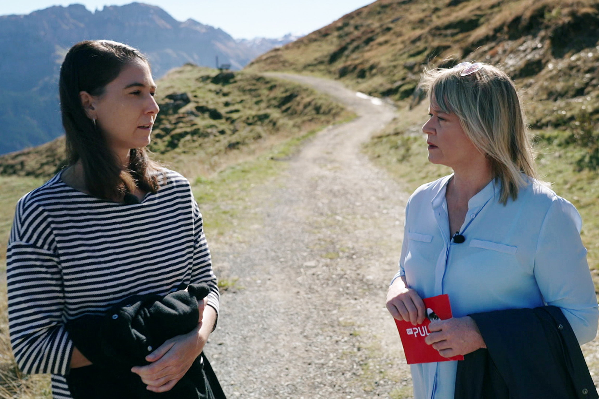 Stefanie Eschmann im Gespräch mit Moderatorin Daniela Lager