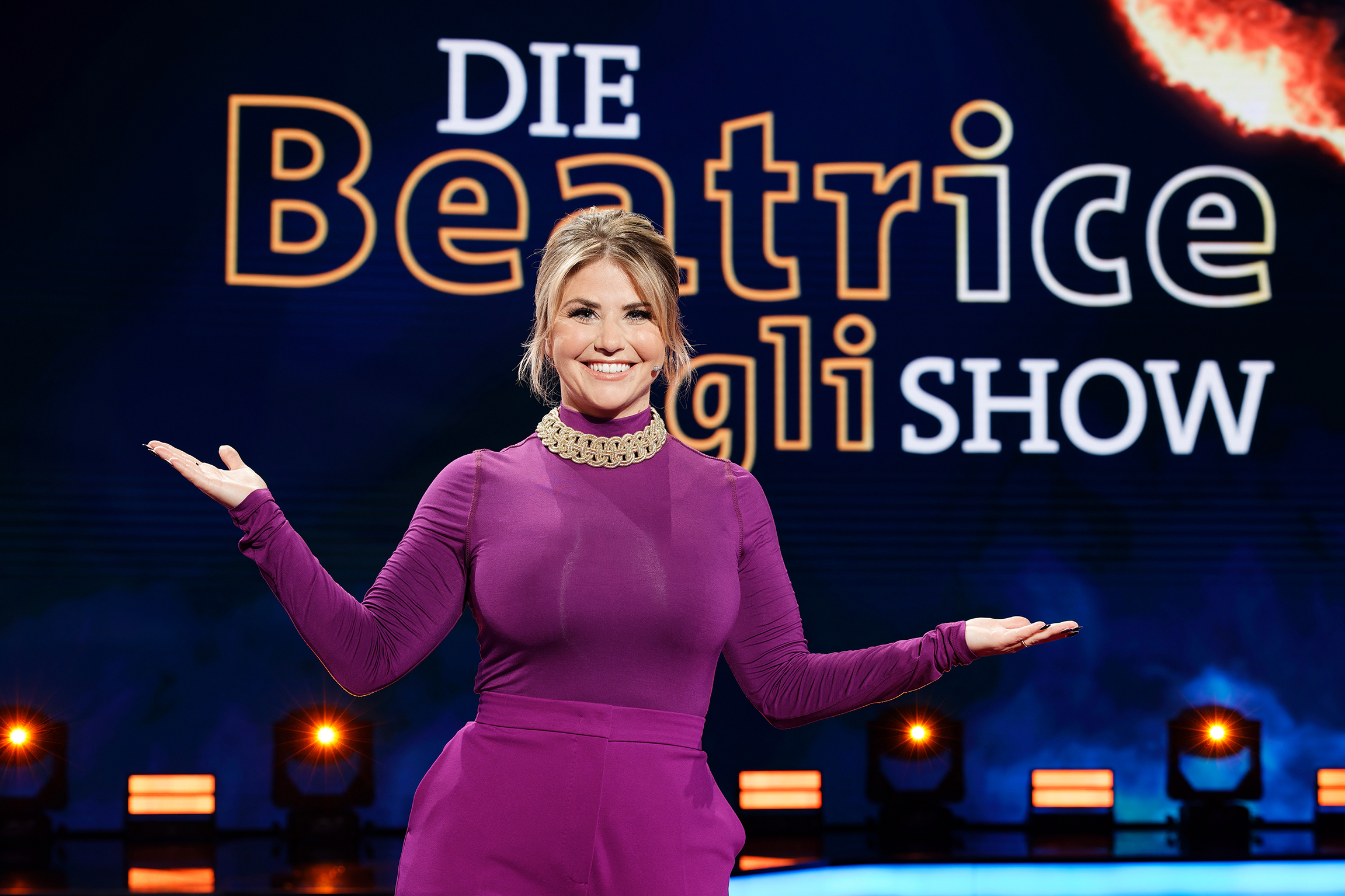 Die Beatrice Egli ShowModeratorin Beatrice Egli2022Copyright: SRF/SWR/Manfred H. Vogel