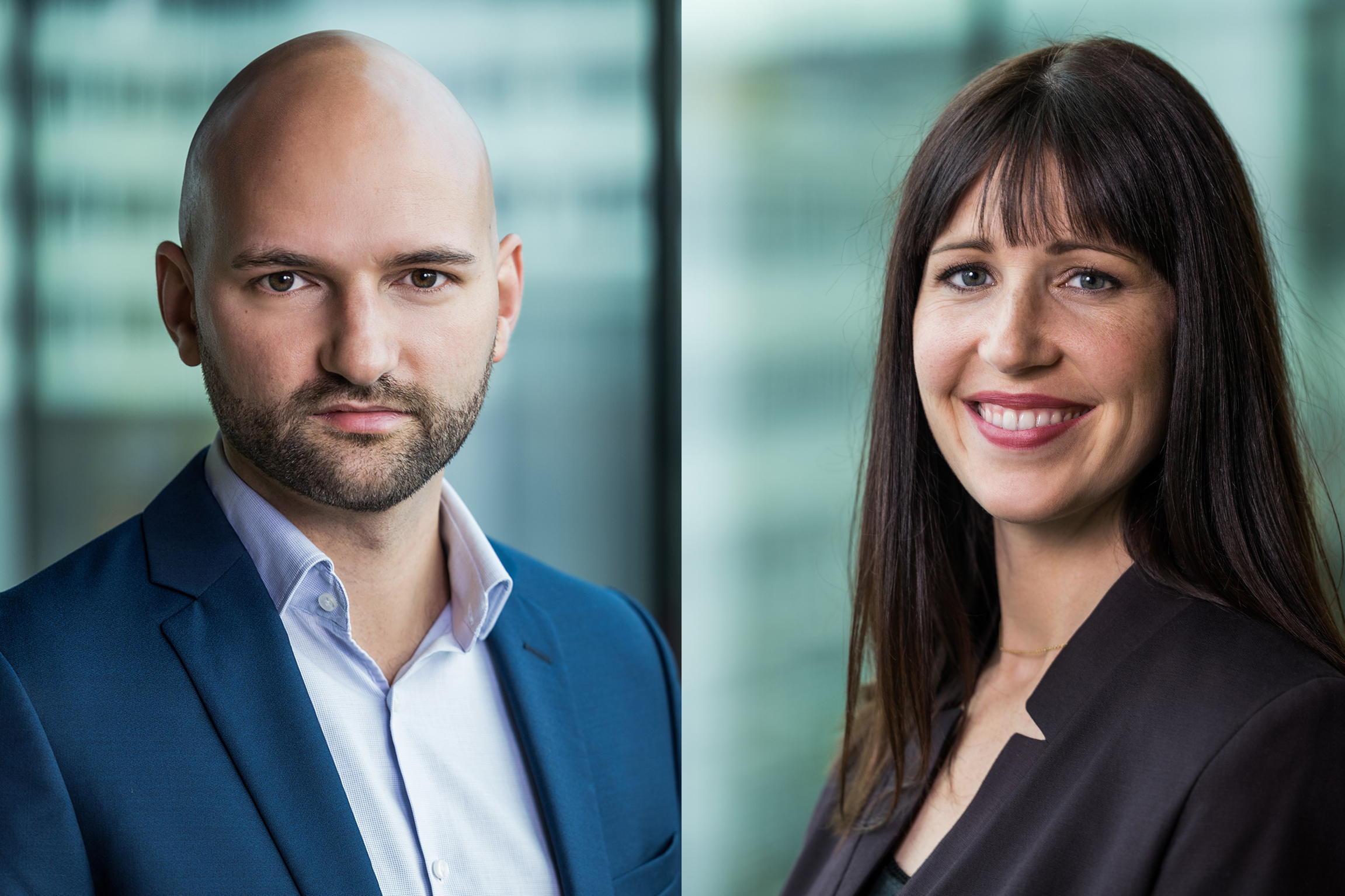 Luca Laube und Mirjam Fuchs Inlandkorrespondenten Zürich/Schaffhausen2022Copyright: SRF/Gian Vaitl