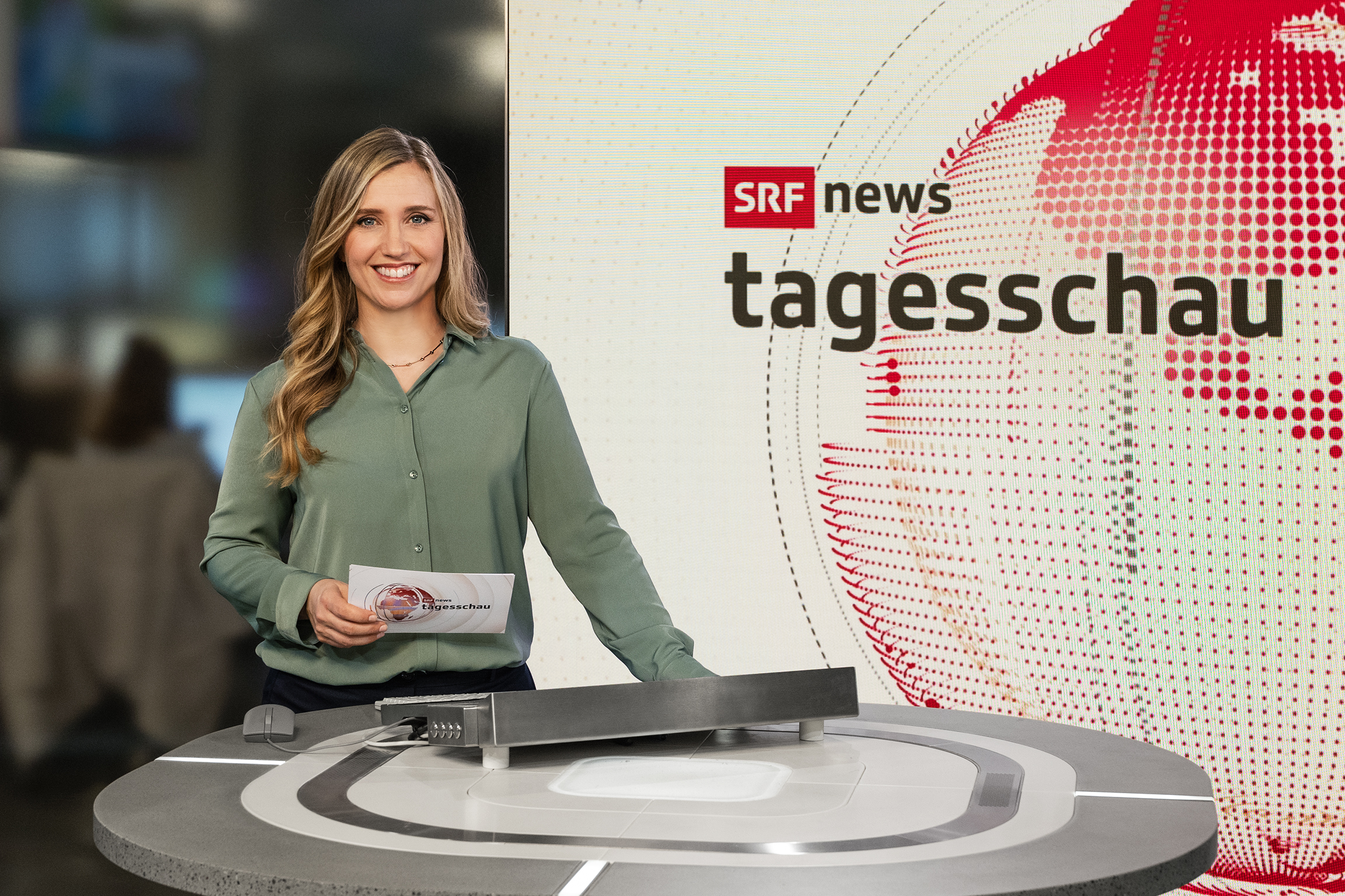 Florence Fischer Moderatorin Tagesschau 2023 Copyright: SRF/Gian Vaitl