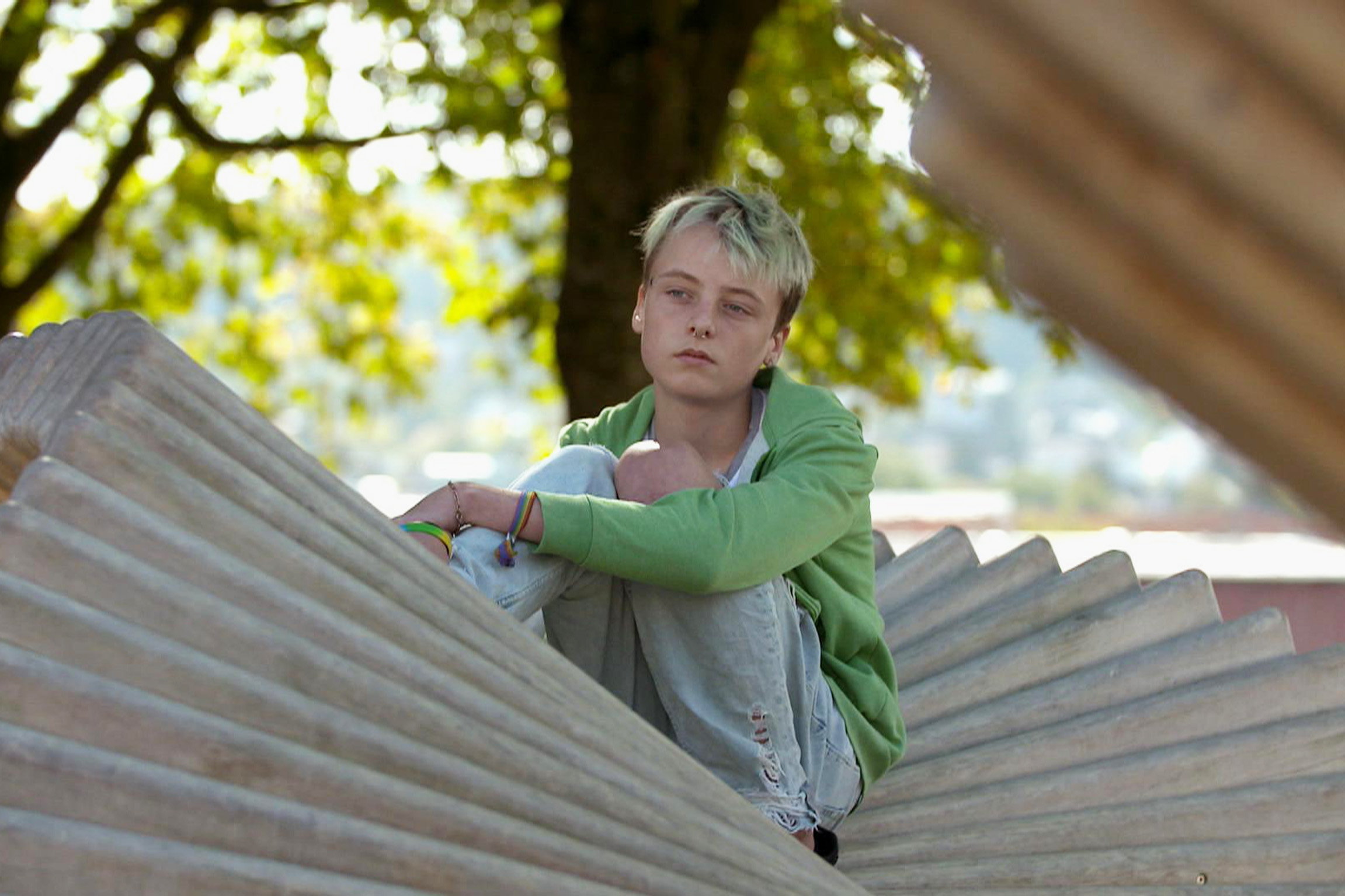 SRF DOKJugendliche unter Druck – Wie Corona, Krieg und Klimakrise jungen Menschen zusetzenEmils Pubertät ist gekennzeichnet von Mobbing, Schulabsentismus und Selbstverletzung.Copyright: SRF
