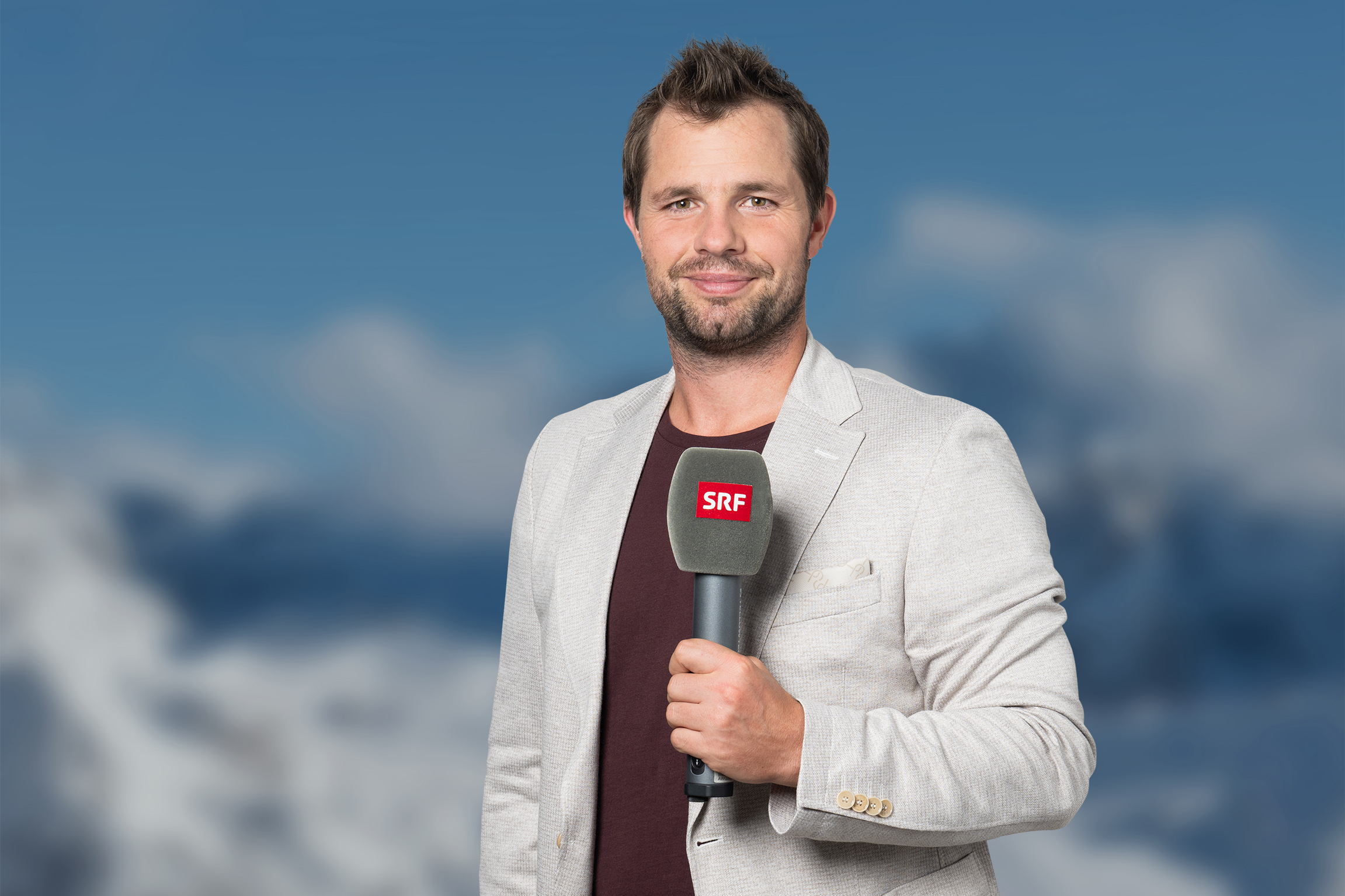 Beat Feuz SRF-Experte Ski alpin 2023Copyright: SRF/Gian Vaitl