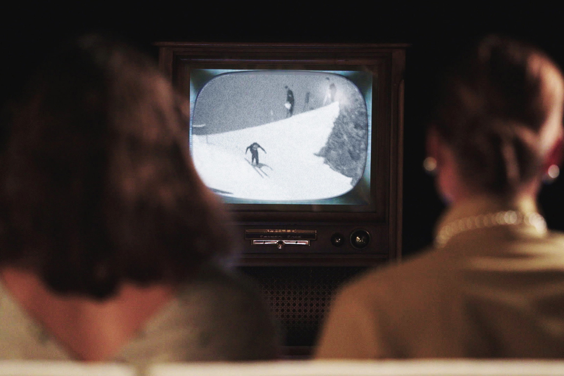 SRF DOK70 Jahre Schweizer Fernsehen – Der Bildschirm als Spiegel der GesellschaftFernsehmoment: Lauberhorn-Abfahrt in den 1950ernCopyright: SRF